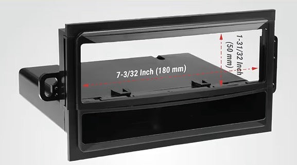 Scosche GMT2049AB Double DIN or Single DIN with Pocket Radio