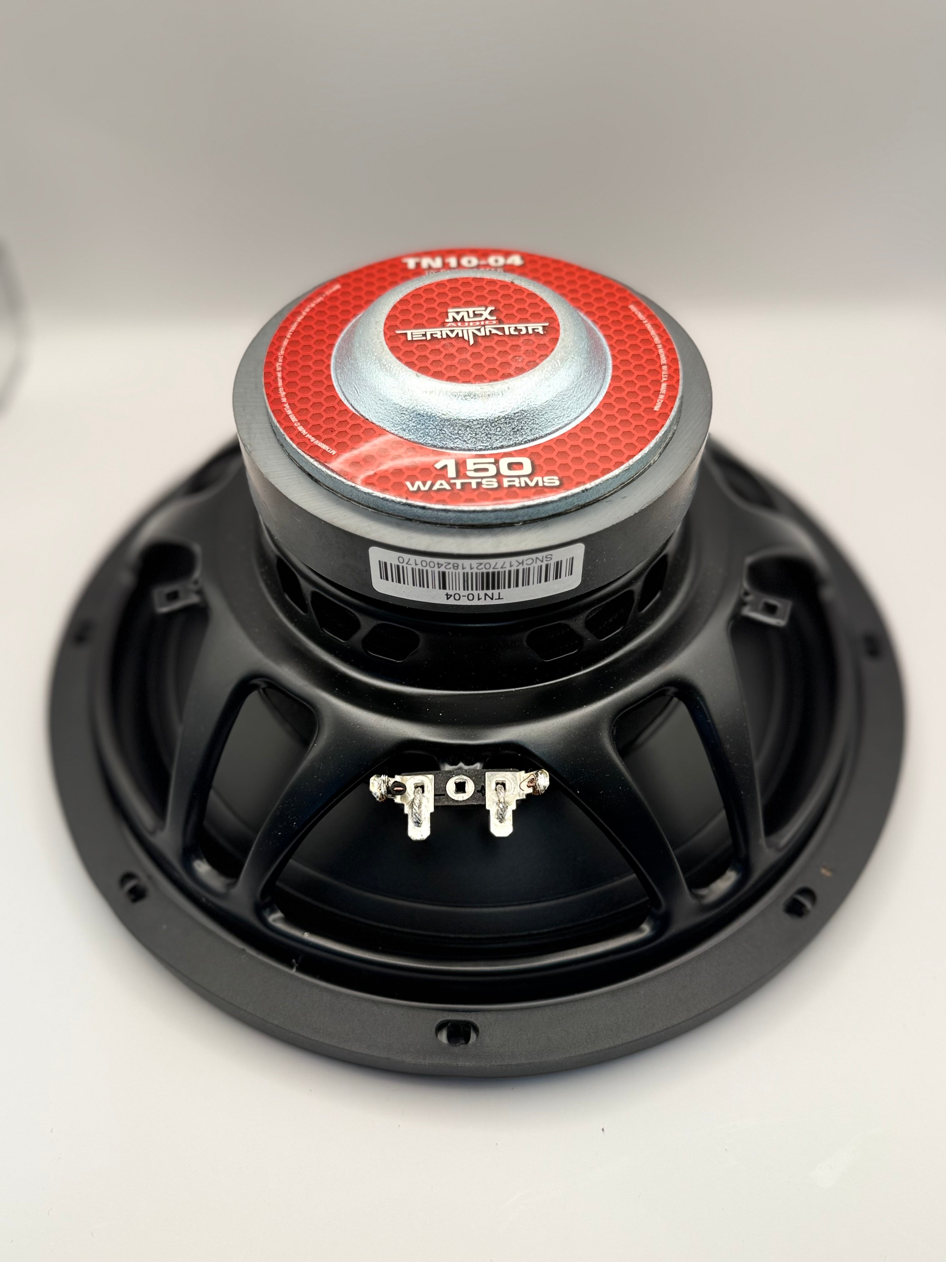 MTX Audio MTX TN10-04 10-Inch Single 4-OHM Subwoofer 150-Watt