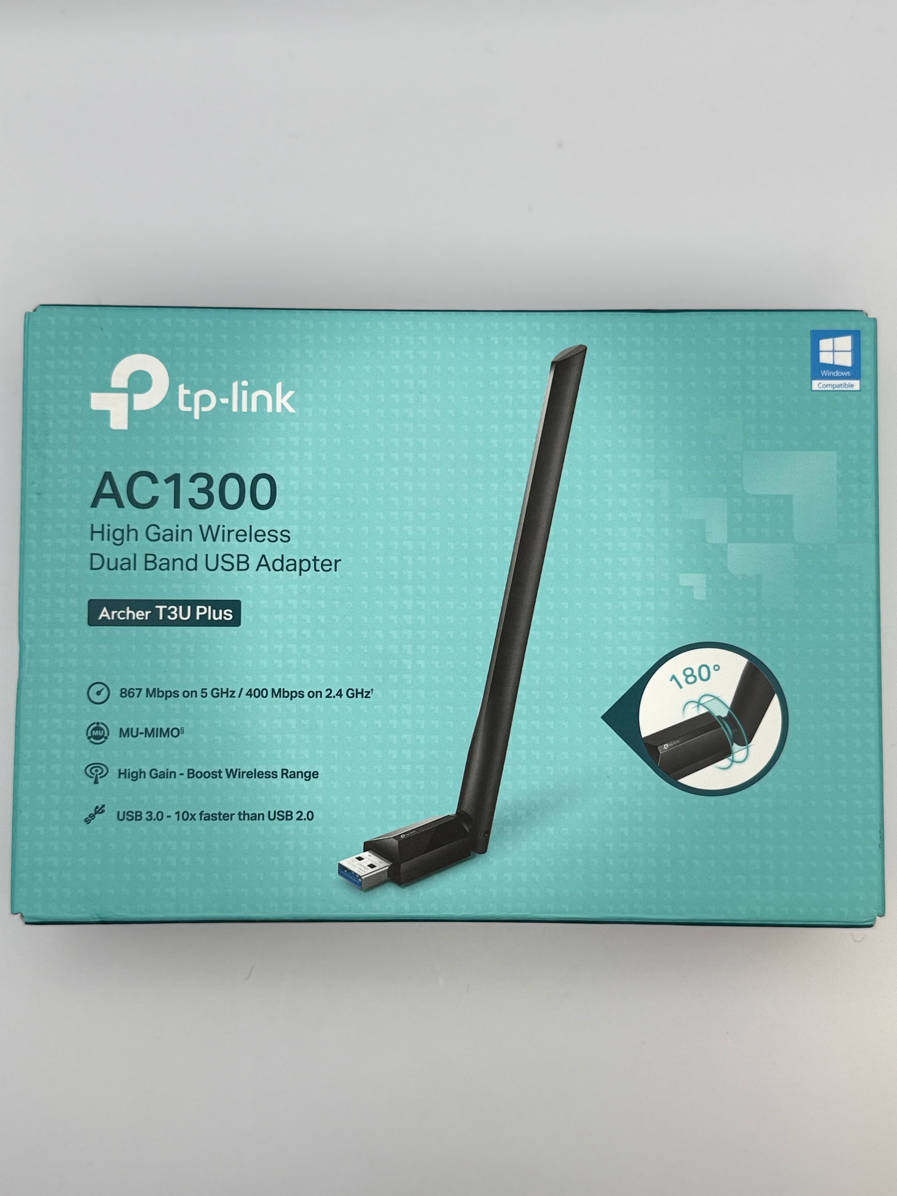 TP-Link USB WiFi Adapter for Desktop PC, AC1300 USB 3.0