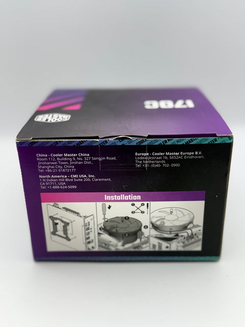 Cooler Master i70C LGA1700 ARGB Intel Low-Profile CPU Air