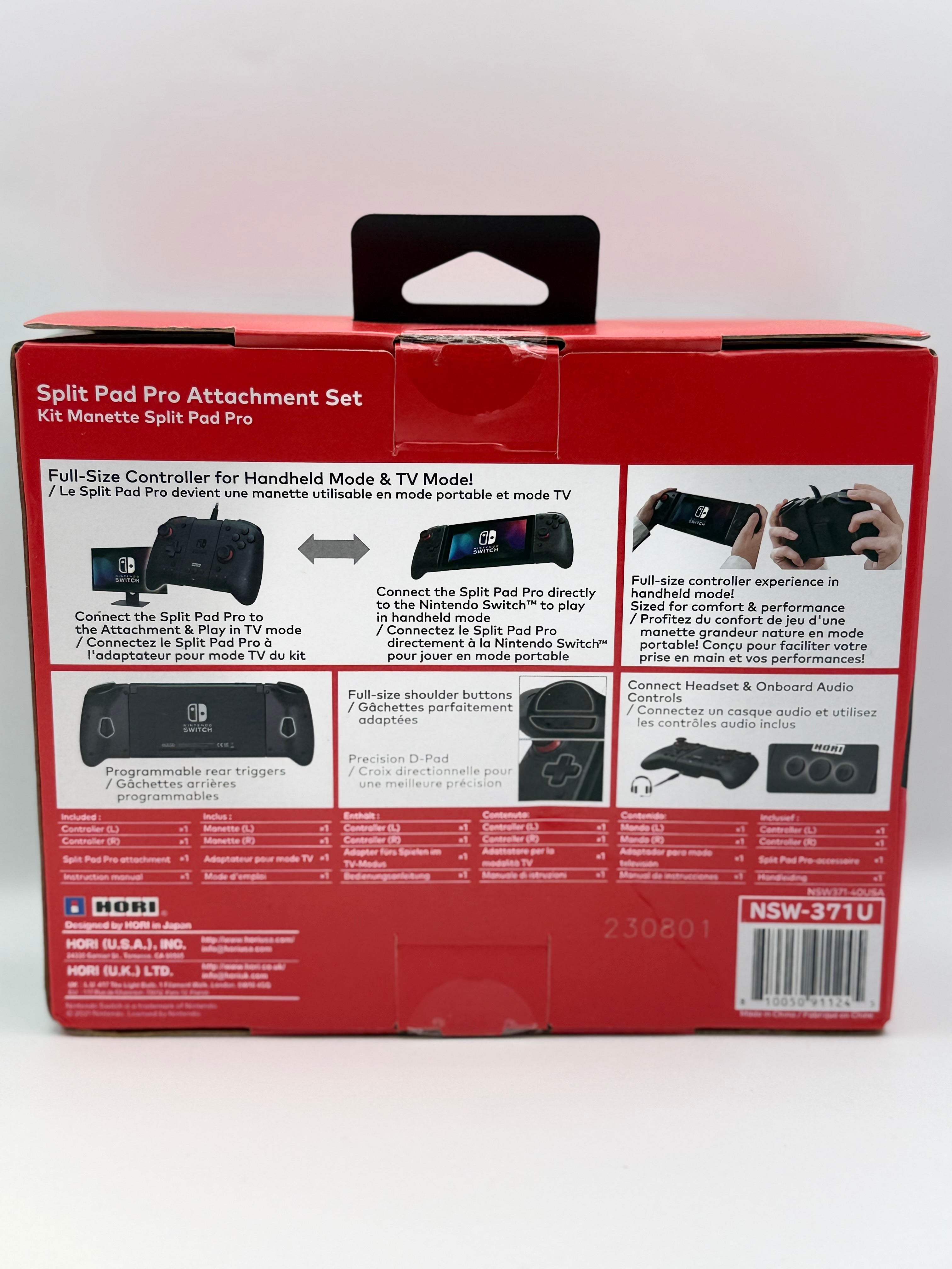 HORI Split Pad Pro Attachment Set