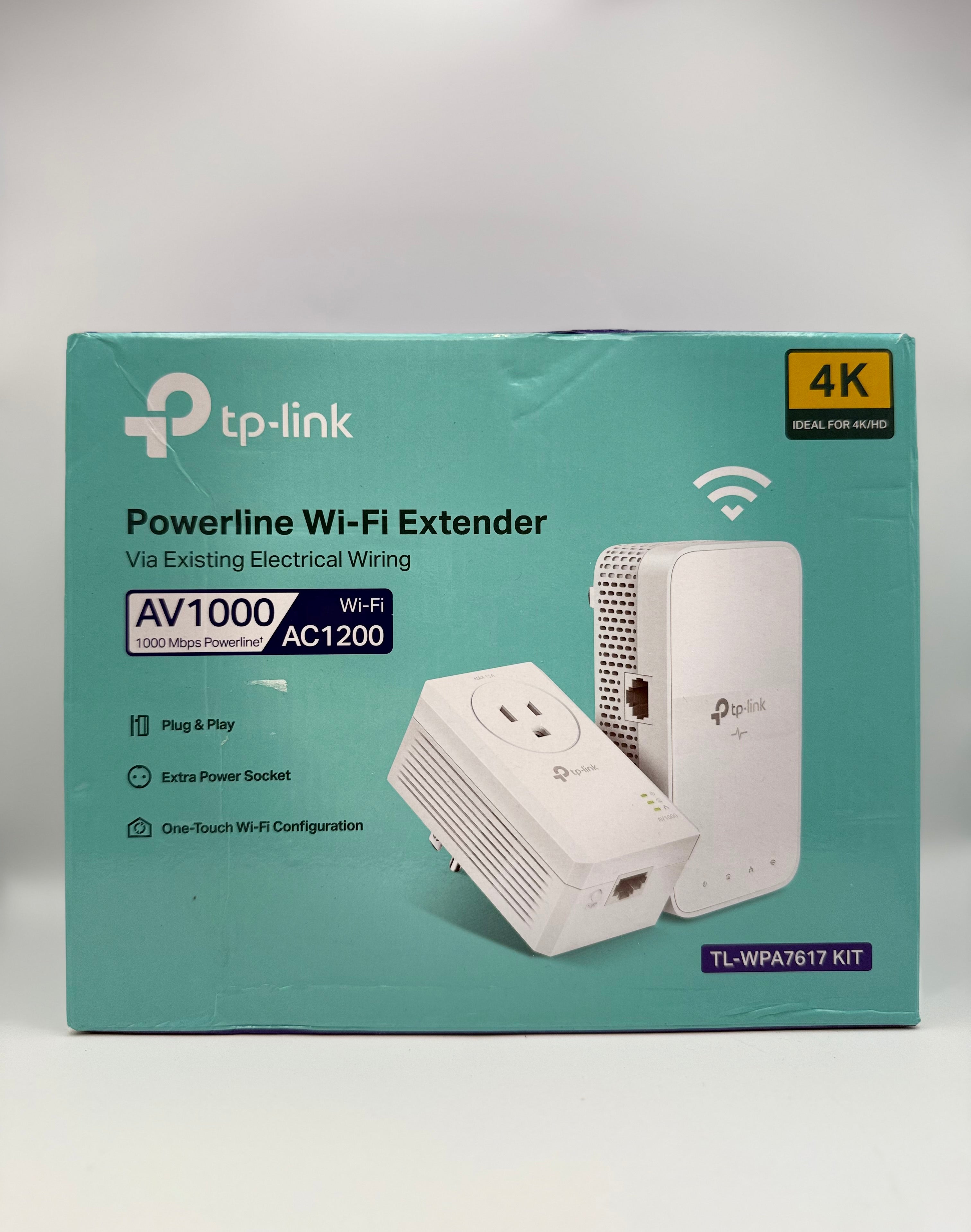 TP-Link Powerline WiFi Extender TL-WPA7617 KIT