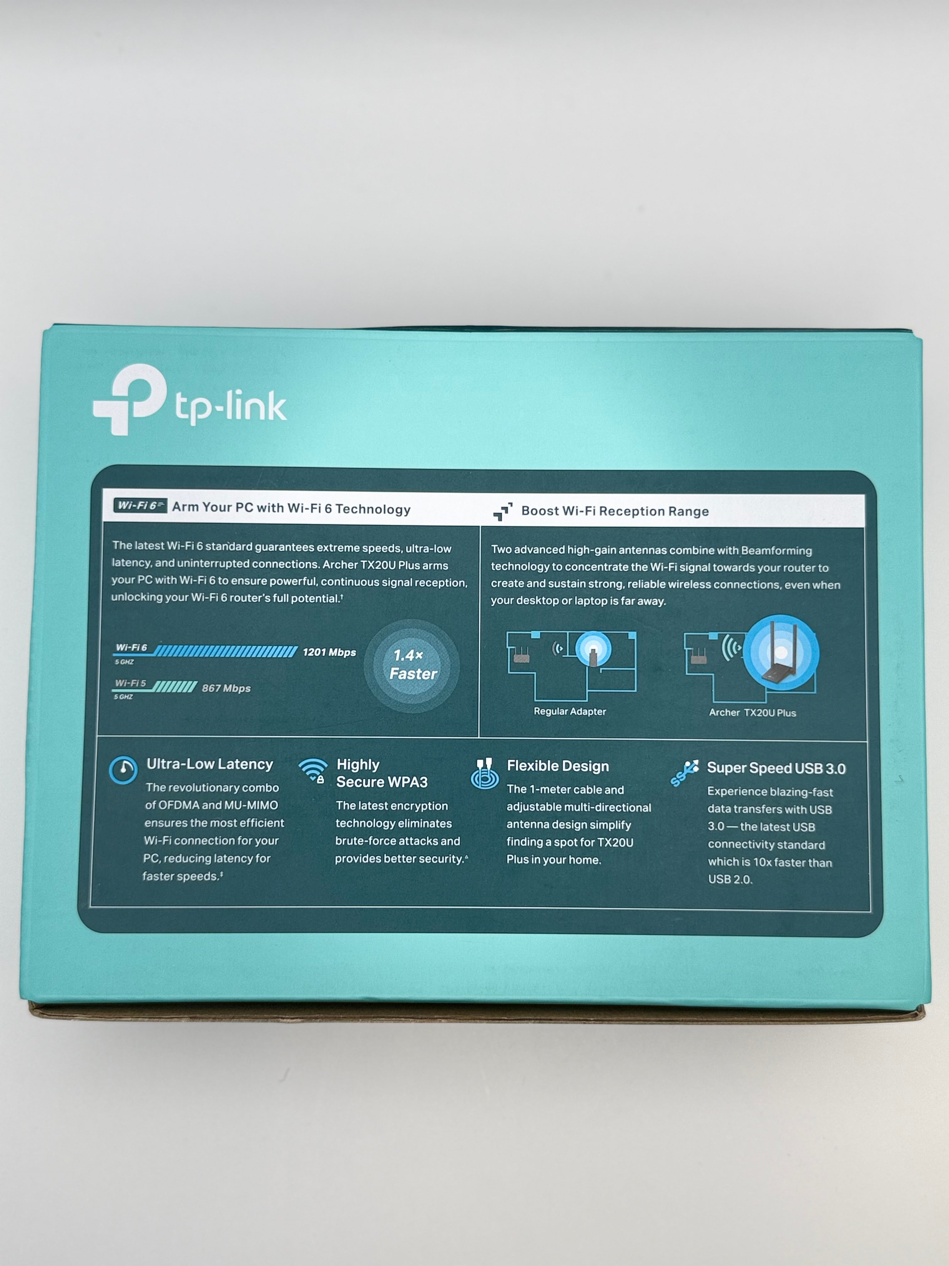 TP-Link AX1800 WiFi 6 USB Adapter for Desktop PC (Archer