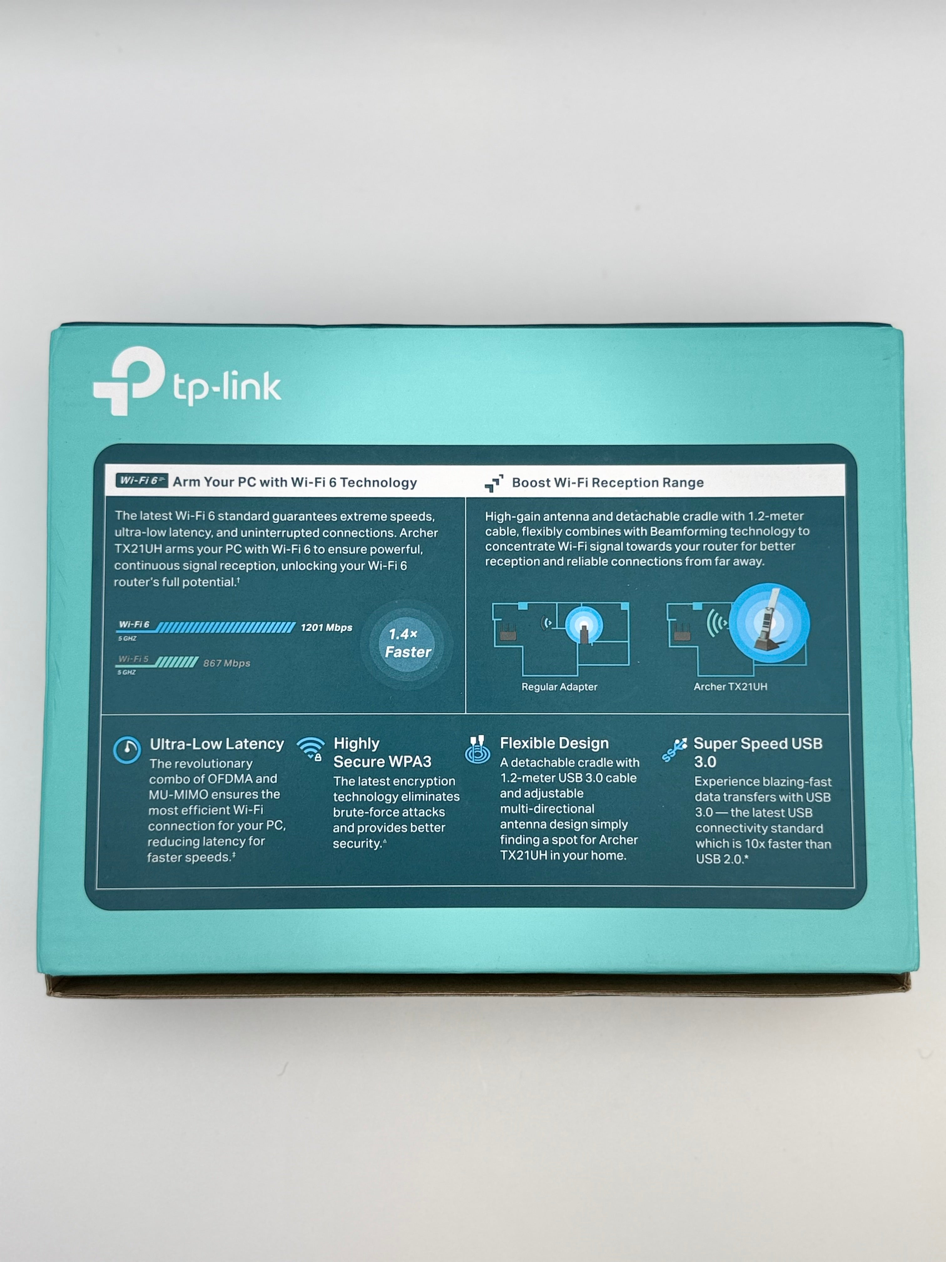 TP-Link WiFi 6 USB Adapter for Desktop PC