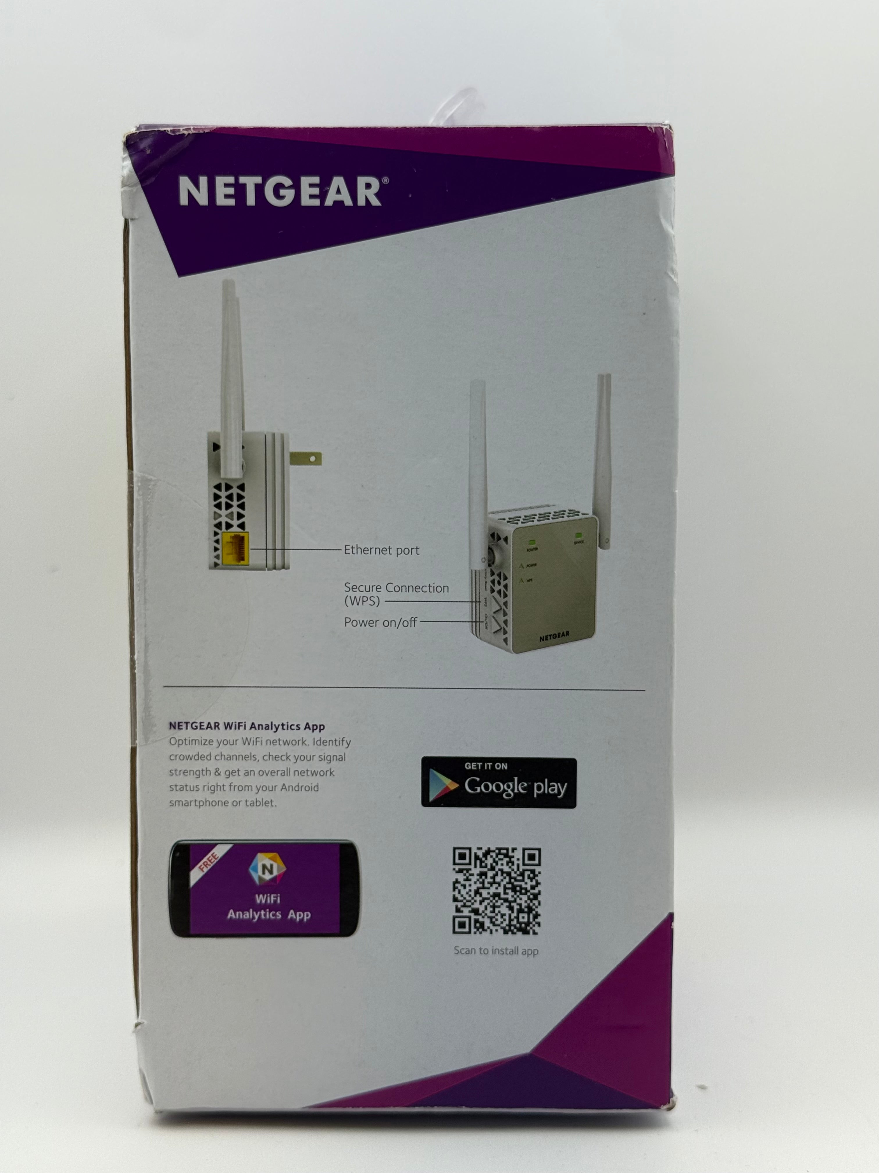 Netgear Wi-Fi Range Extender EX6120