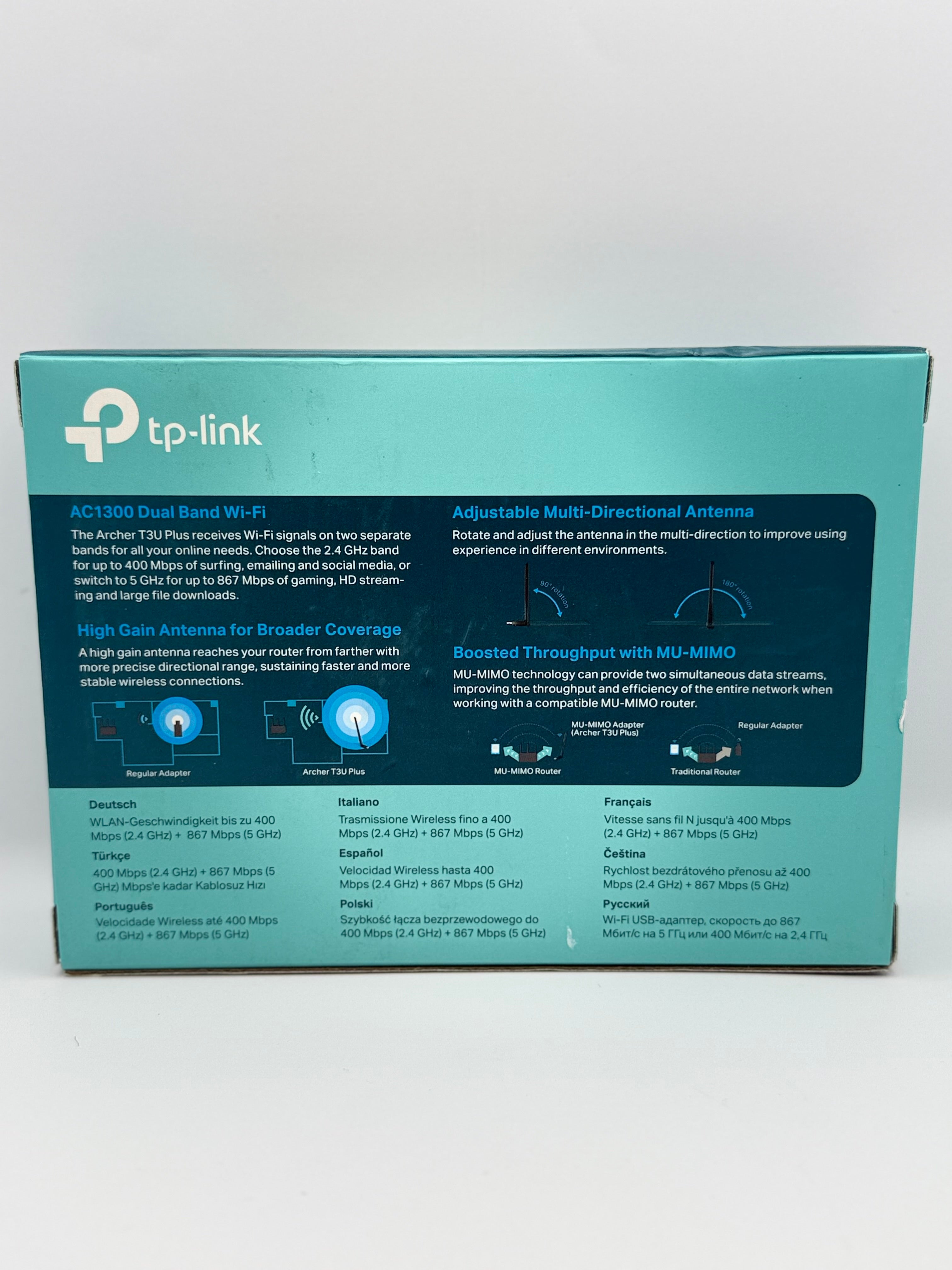 TP-Link USB WiFi Adapter for Desktop PC, AC1300 USB 3.0