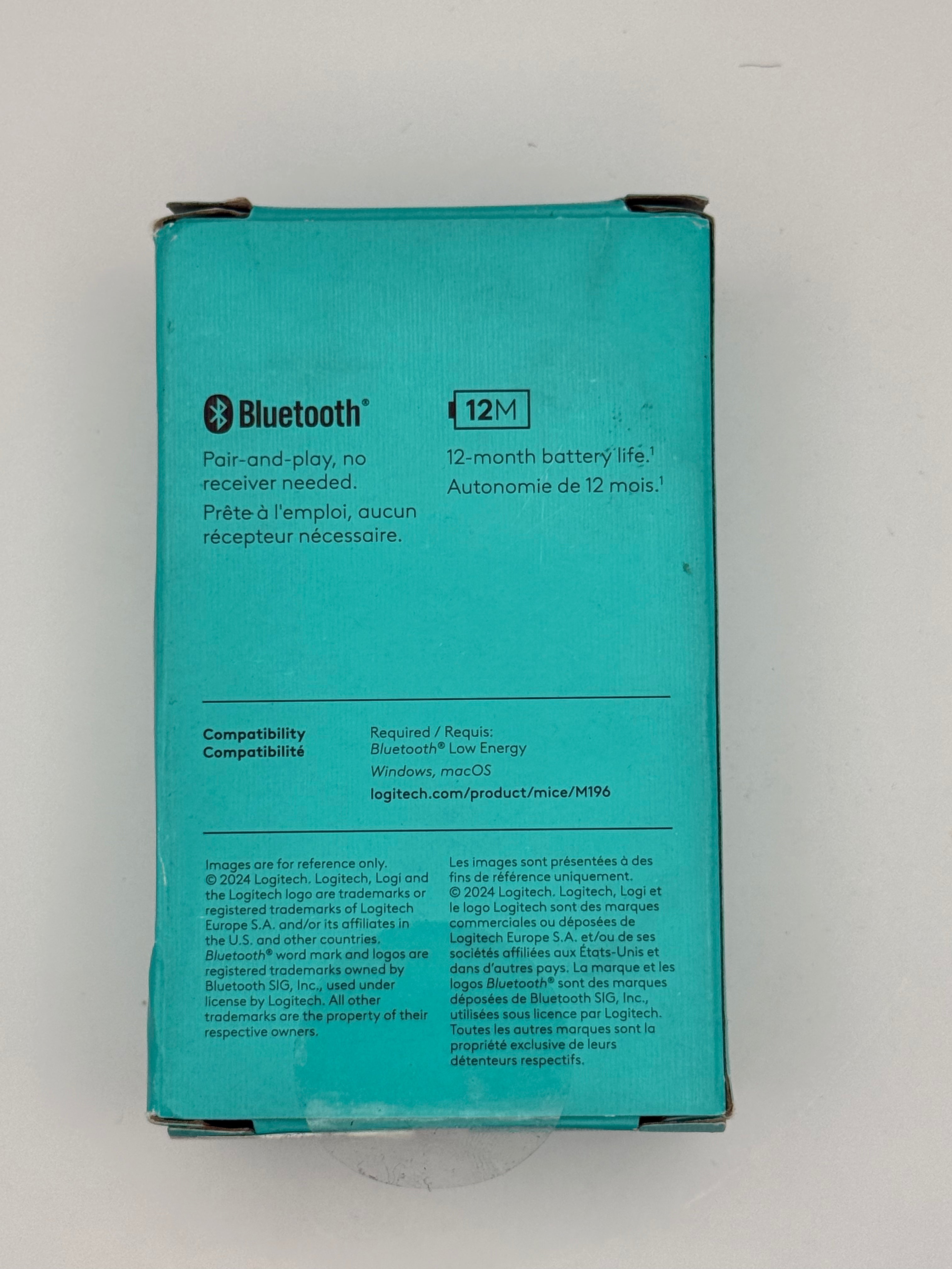 Logitech M185 Wireless Mouse, 2.4GHz