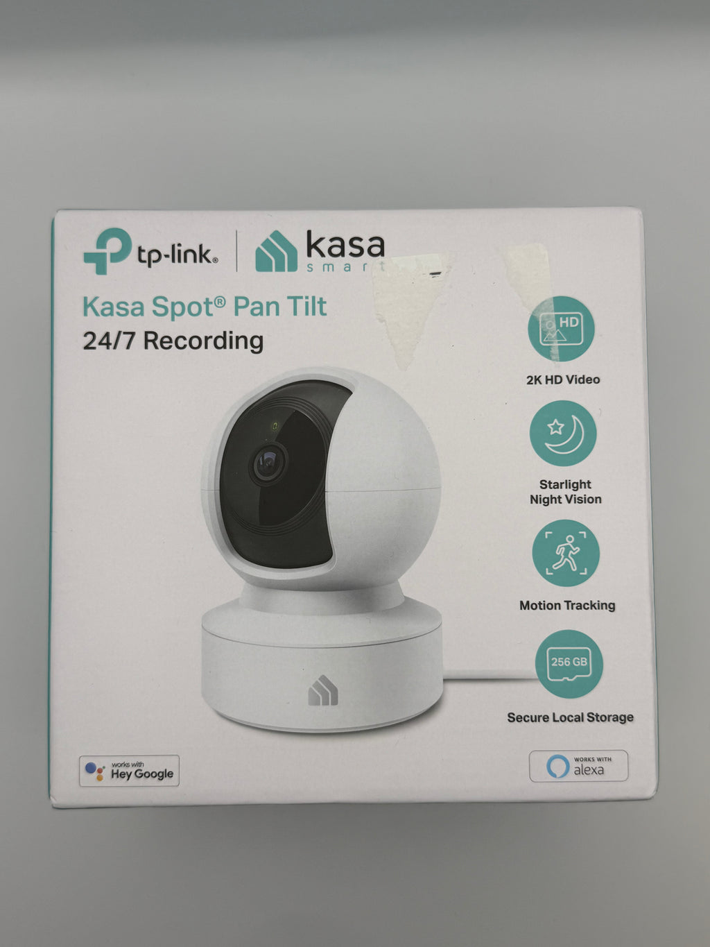 Kasa Smart Indoor Pan-Tilt Home Security Camera, 1080p HD Dog