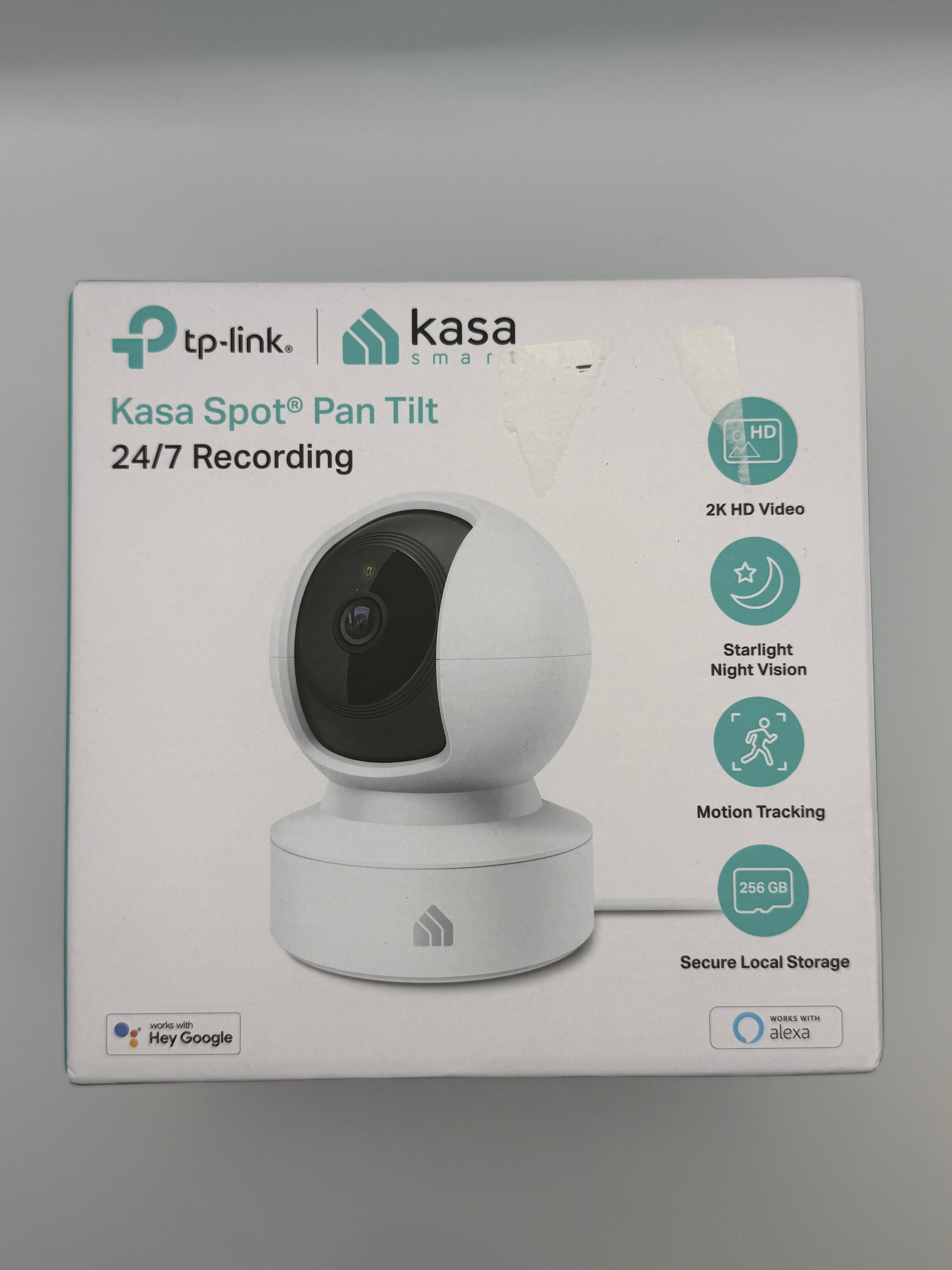 Kasa Smart Indoor Pan-Tilt Home Security Camera, 1080p HD Dog