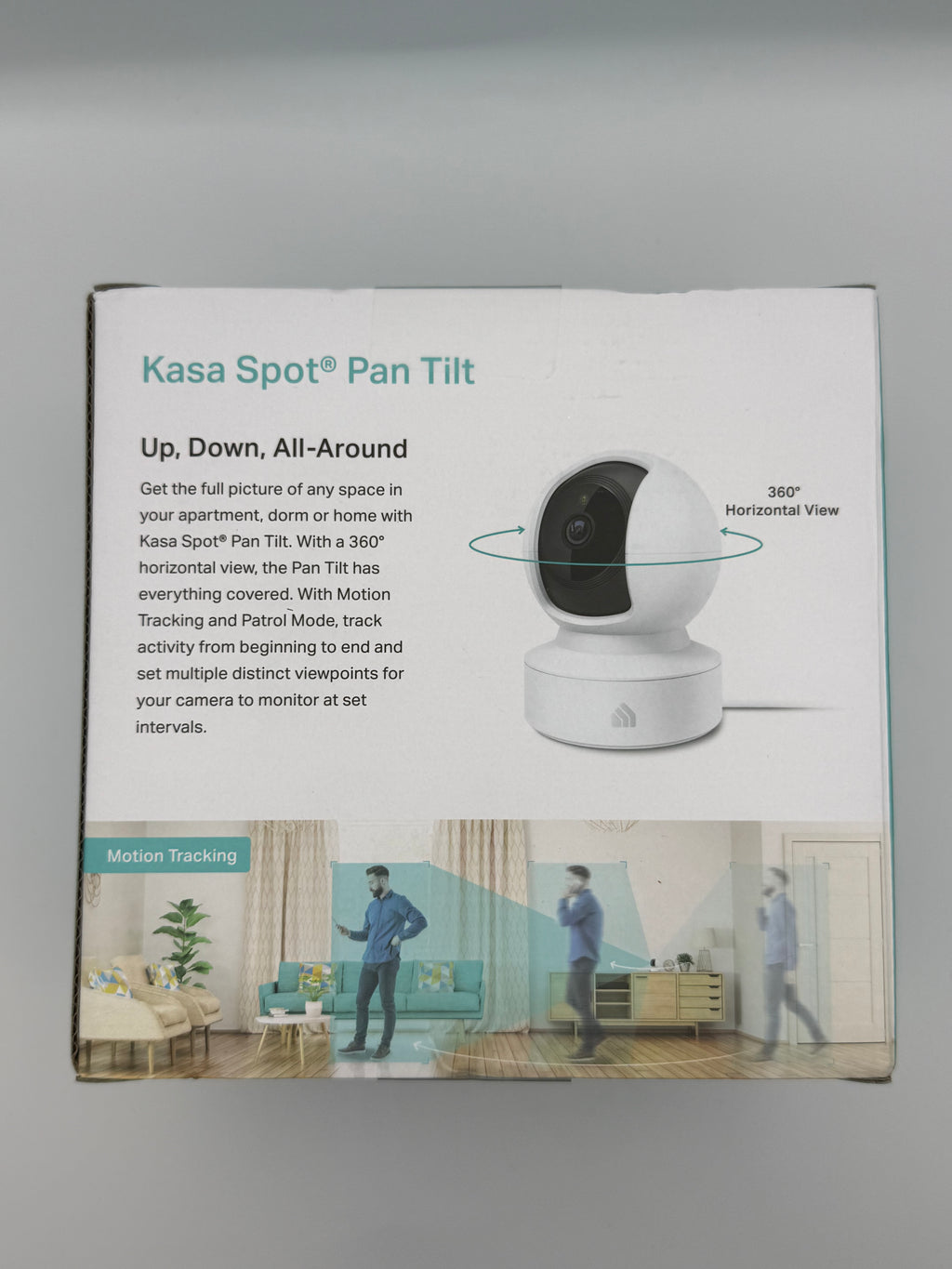 Kasa Smart Indoor Pan-Tilt Home Security Camera, 1080p HD Dog