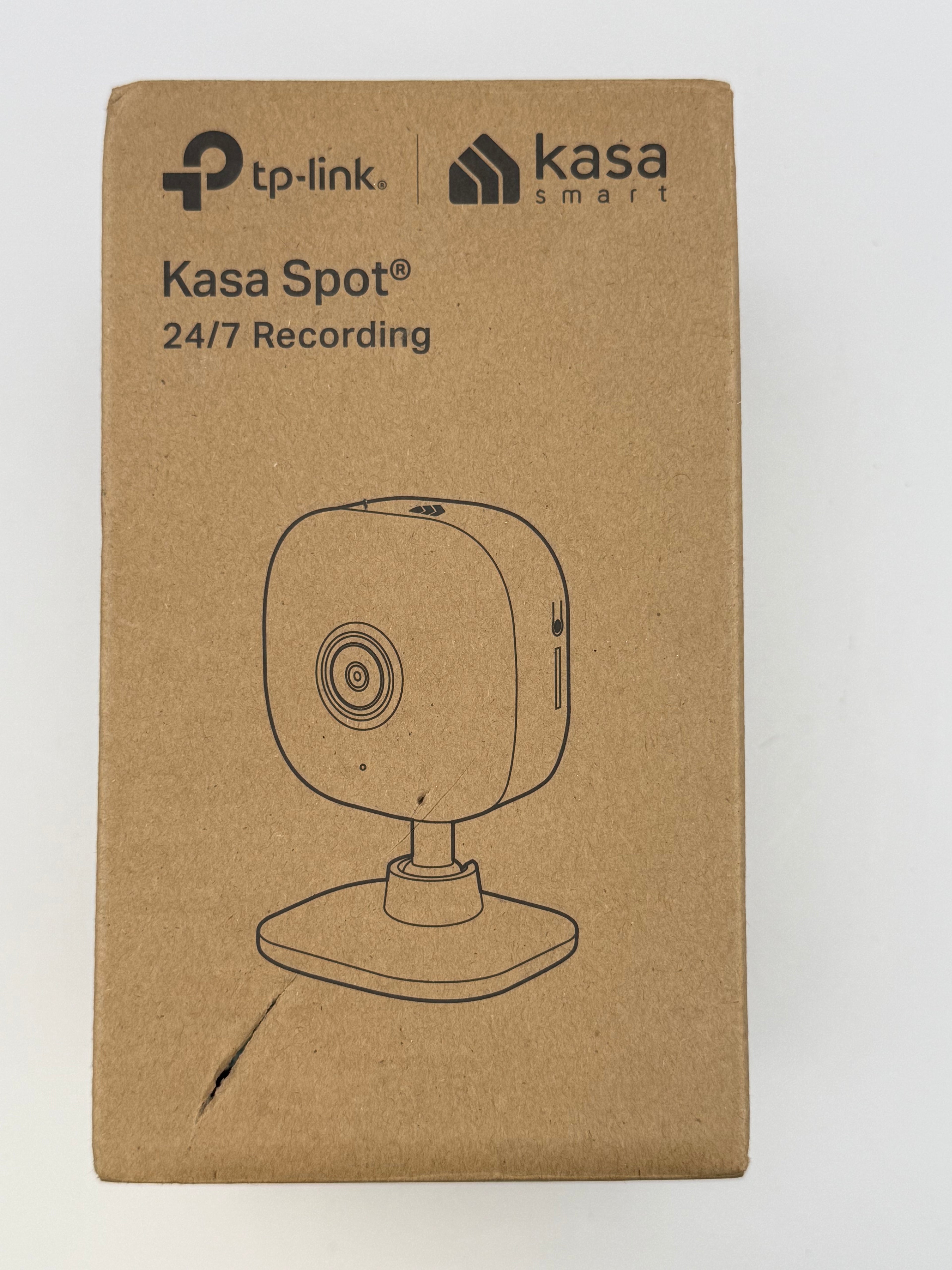 Kasa Smart Kasa 2K QHD Security Camera Pan/Tilt, Starlight