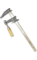Clutch Style Bar Clamp with Wood Handle