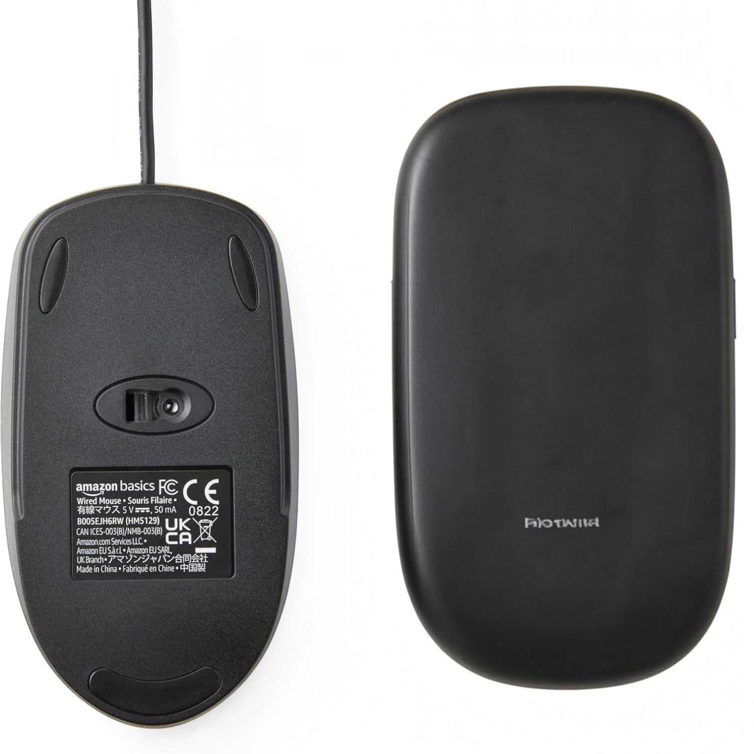 Amazon Basics 3-Button USB Wired Mouse