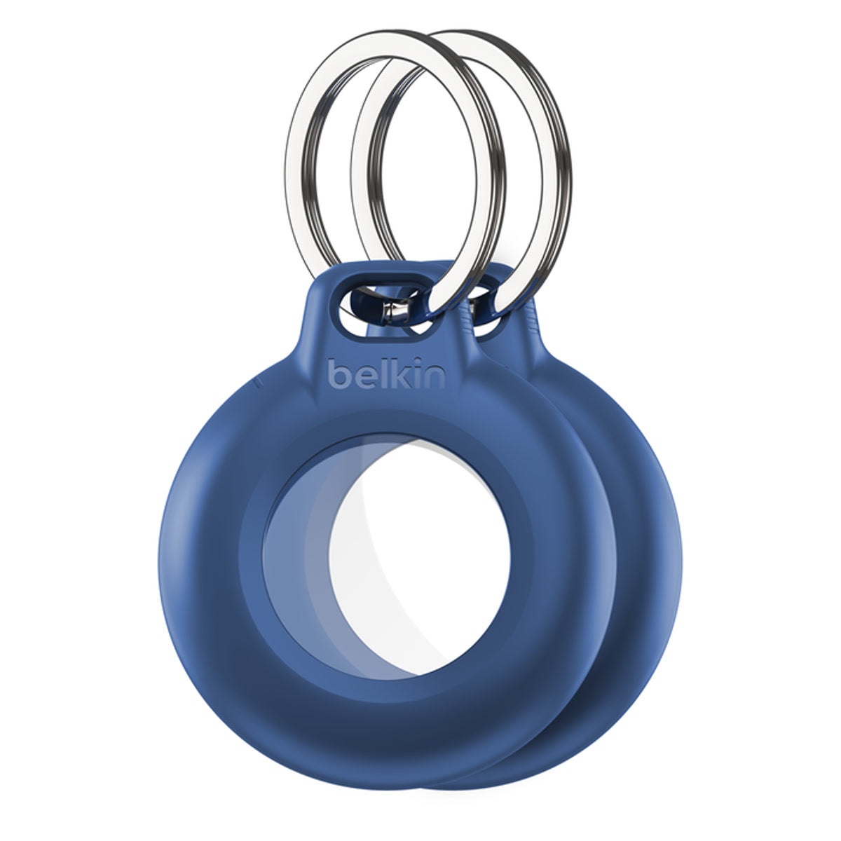 Belkin Waterproof Secure Holder with Key Ring for AirTag - Blue 2-Pack - product view 2