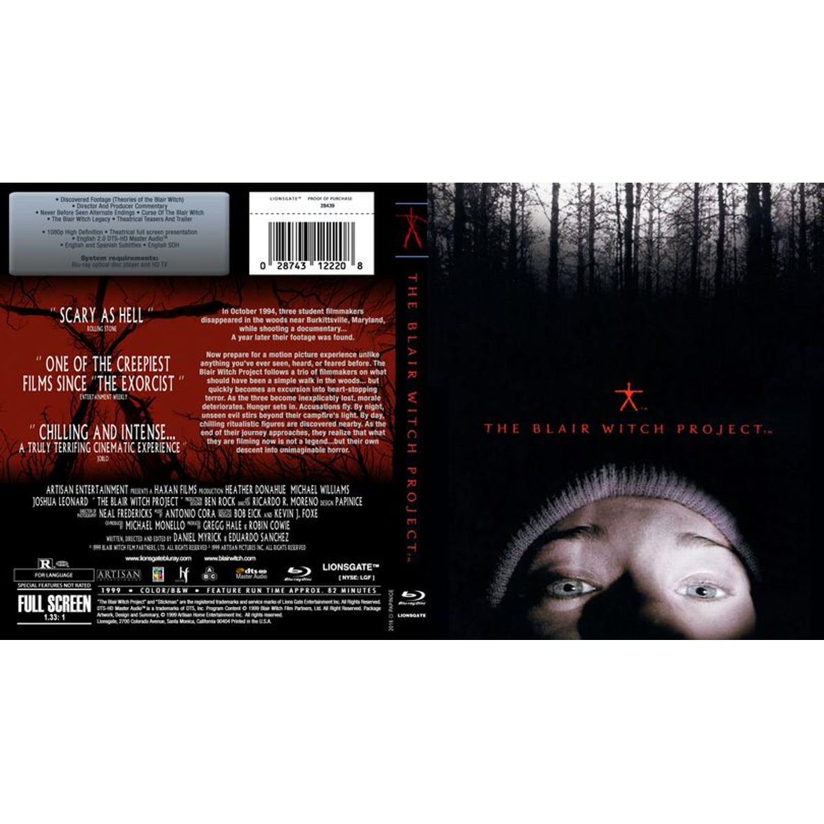 The Blair Witch Project (1999) - Blu-ray + Digital - product view 1