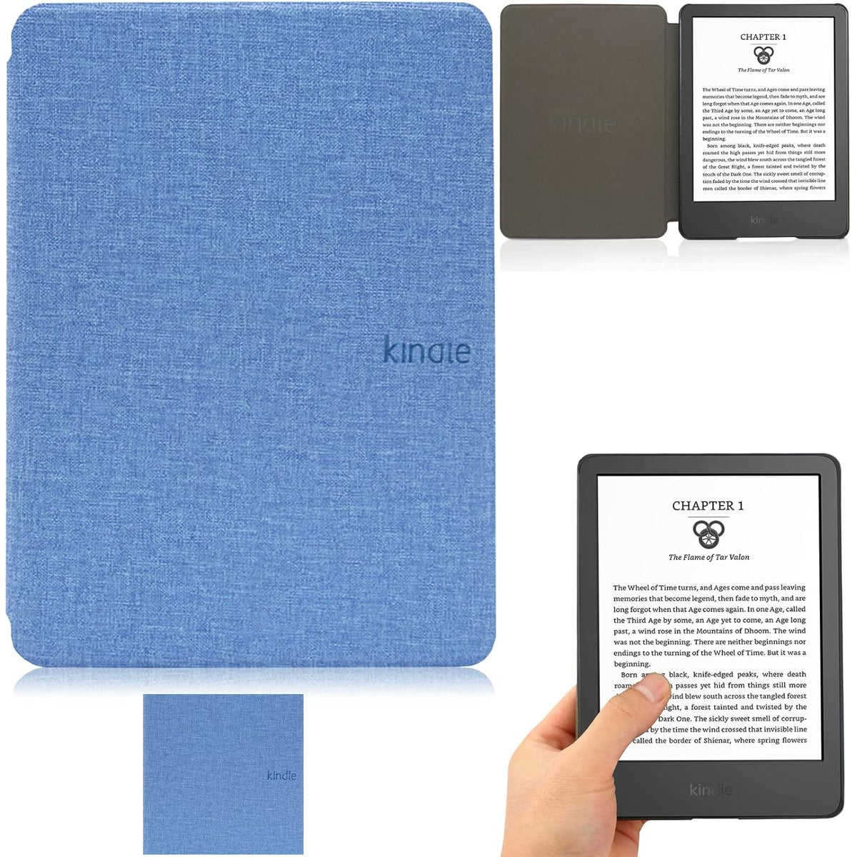 Amazon Kindle Fabric Cover for 11th Gen Kindle (2022) - Denim - product view 2