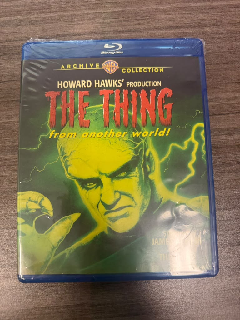 The Thing from Another World Warner Archive Blu-ray front cover