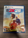 PGA Tour 2K25 PlayStation 5 game front cover