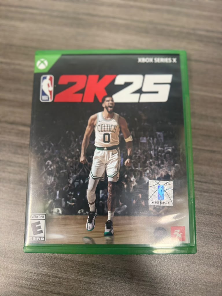 NBA 2K25 Xbox Series X game front cover