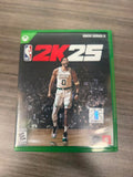 NBA 2K25 Xbox Series X game front cover