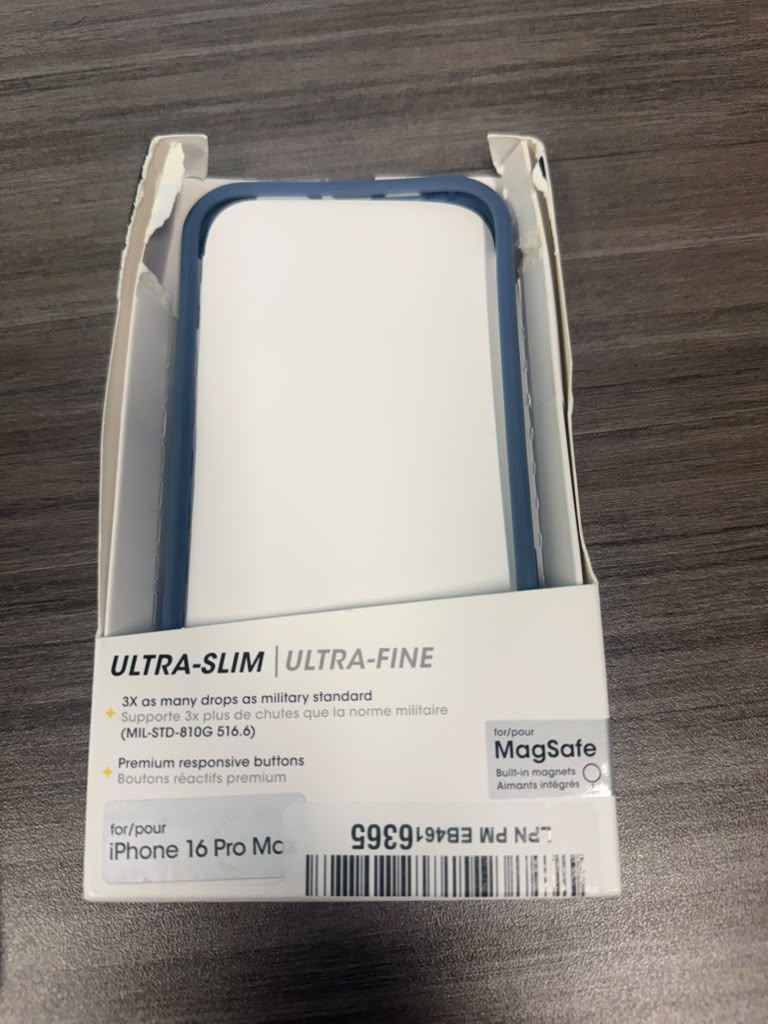 Ultra-slim MagSafe case package for iPhone 16 Pro Max