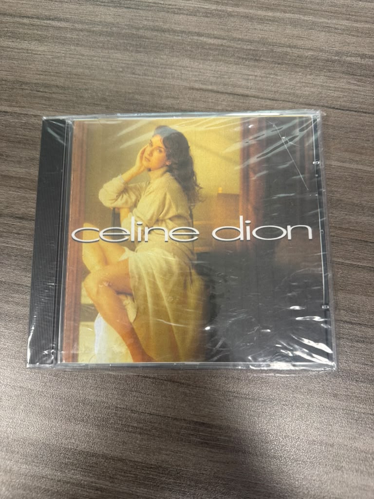 Celine Dion self-titled CD front cover