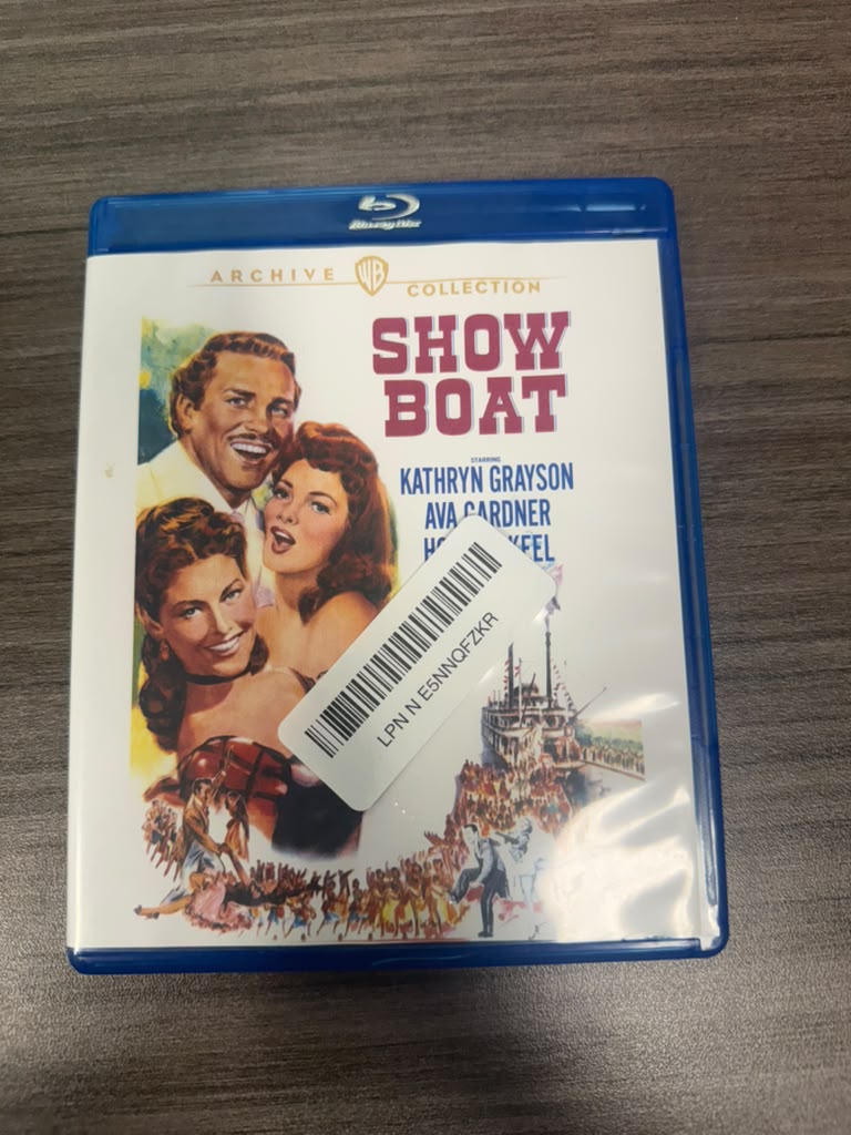 Show Boat Warner Archive Blu-ray front cover