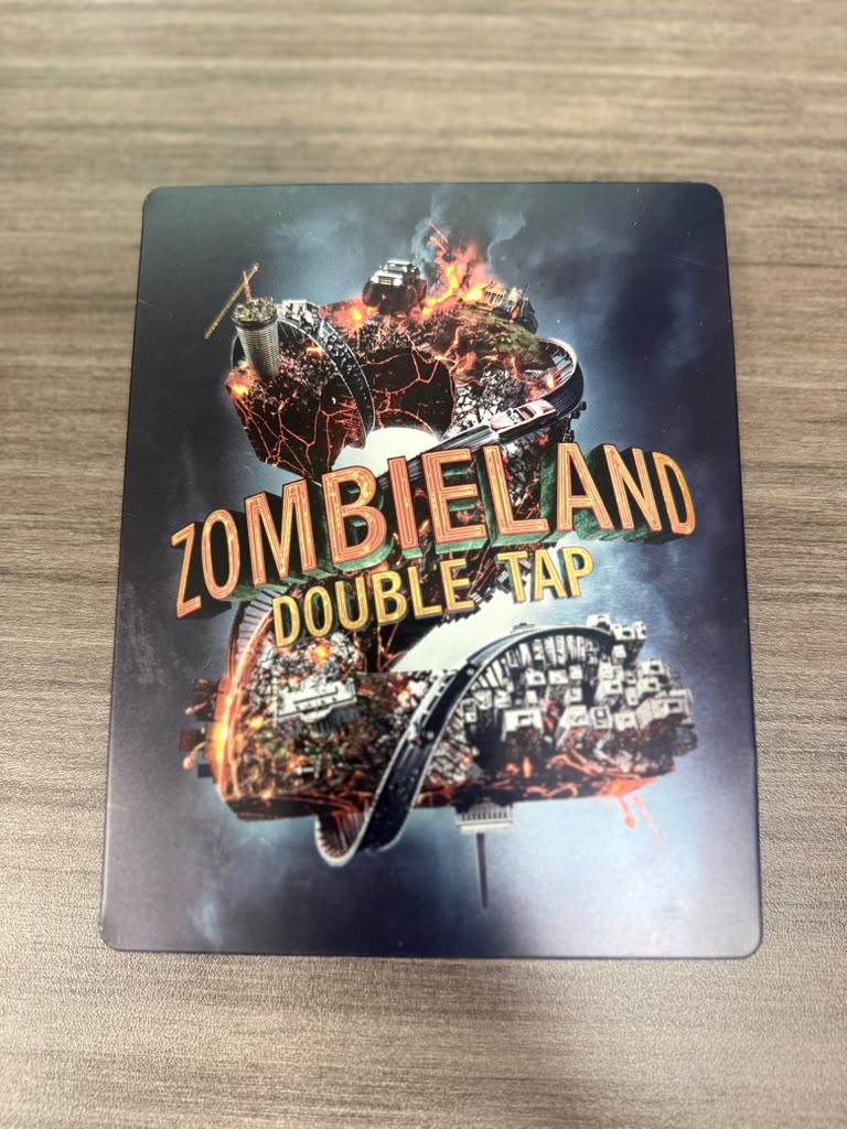 Zombieland Double Tap steelbook front cover