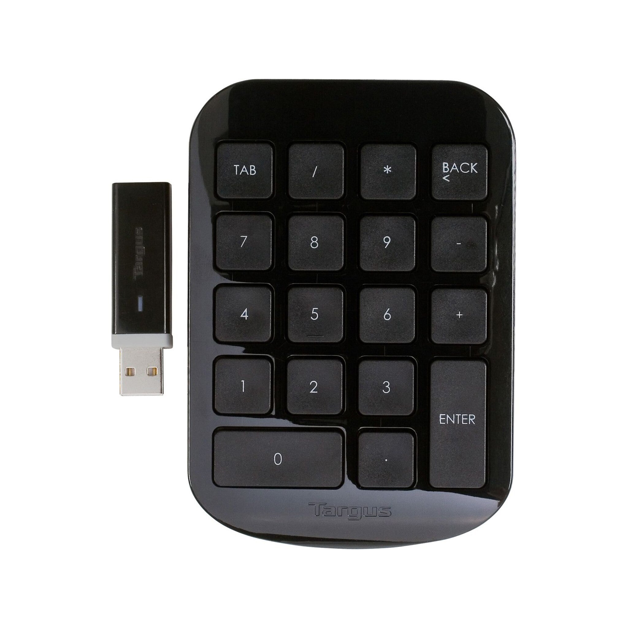 Targus wireless numeric keypad with nano USB receiver