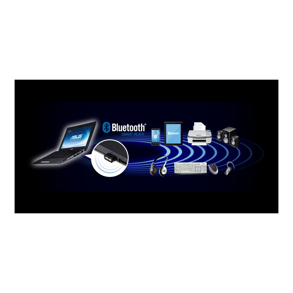 ASUS USB-BT500 Bluetooth 5.0 USB Adapter with Ultra Small Design, Backward Compatible with Bluetooth 2.1/3.x/4.x
