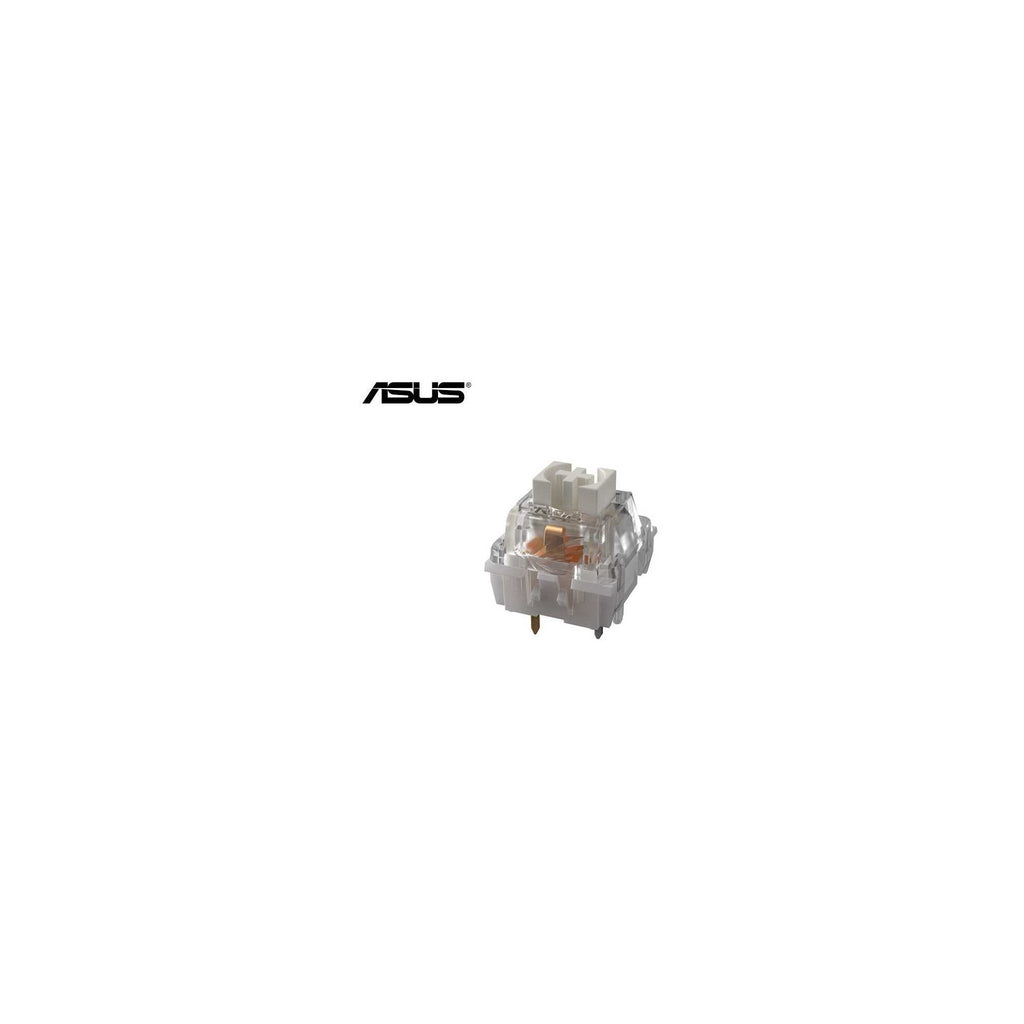 ASUS ROG NX Snow Switches (10 pcs), Pre-Lubed, 1.8mm Actuation Point, PC & POM housing, POM Stem