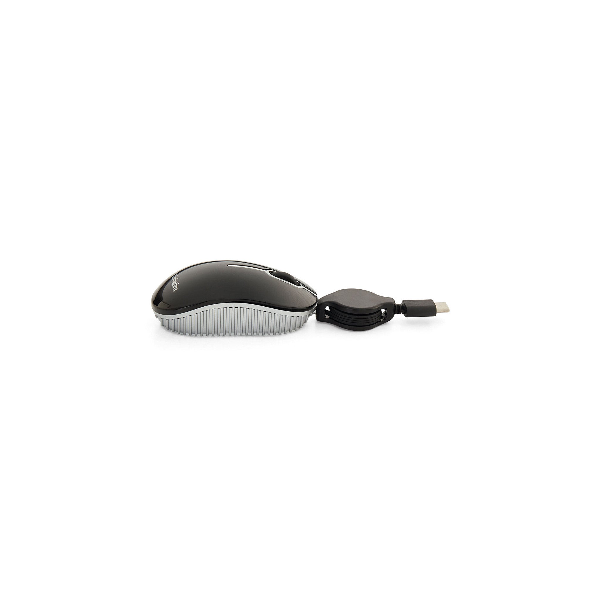 Verbatim Wired Optical USB-C Mini Mouse – Plug & Play Corded Small Travel Mouse – Black 70744 - alternate view 2