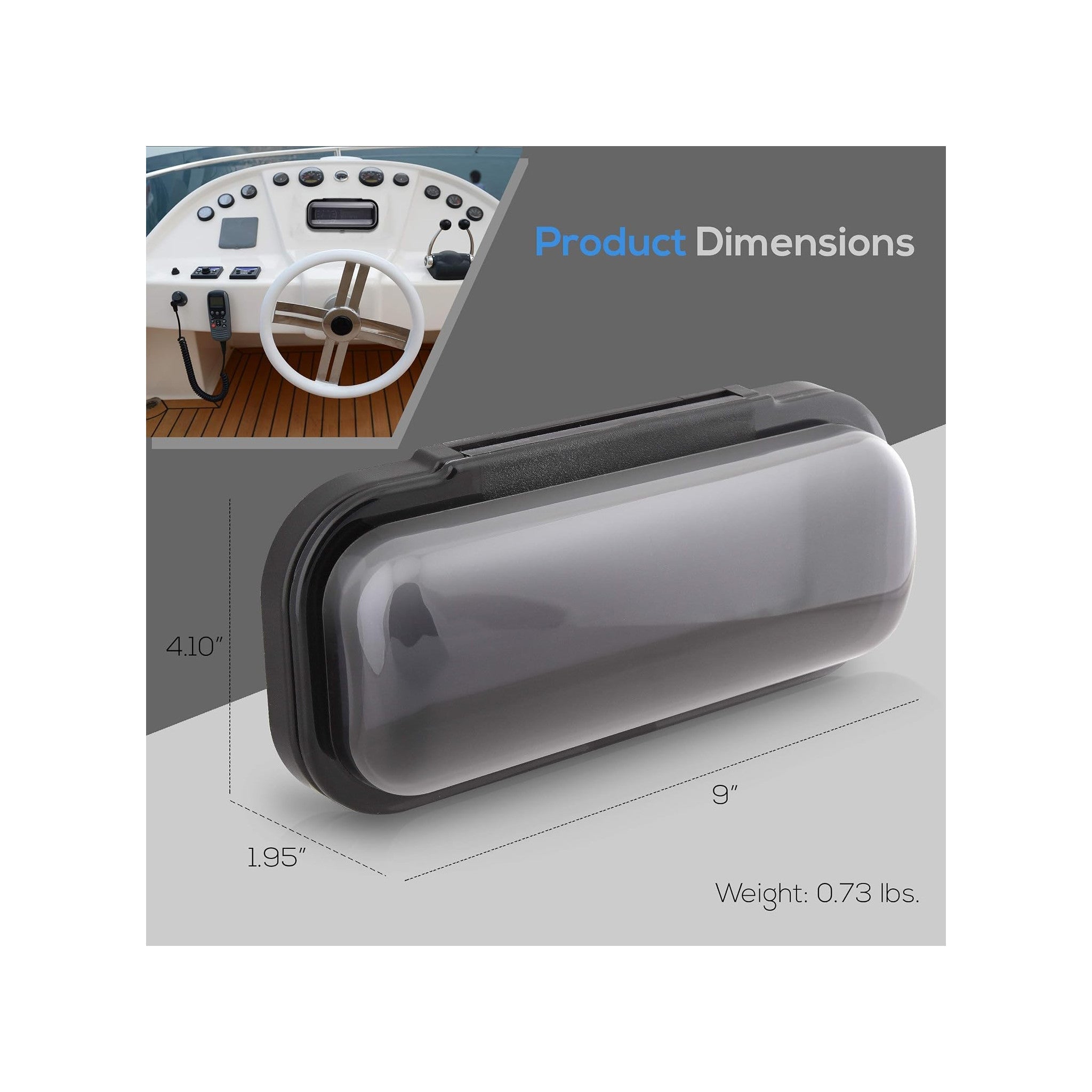Pyle PLMRCW1 water-resistant marine stereo cover – image 3