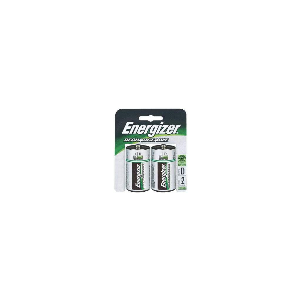 Energizer Recharge rechargeable D batteries, two-pack – image 2