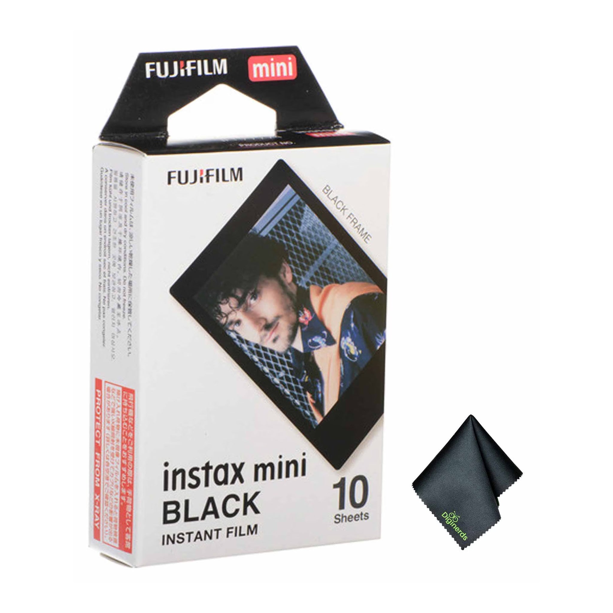 FUJIFILM Instax Mini black film, 10 exposures – image 1