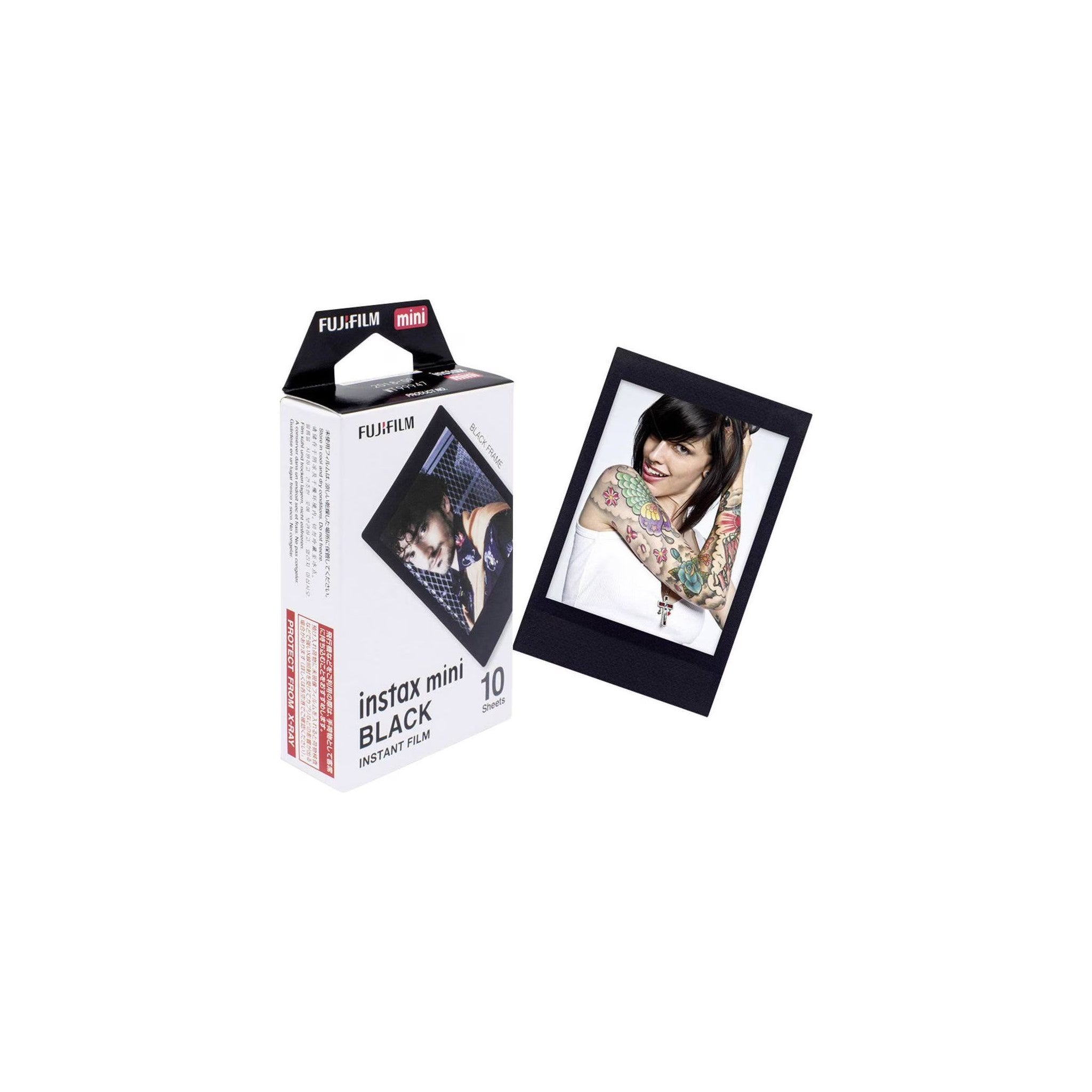 FUJIFILM Instax Mini black film, 10 exposures – image 2