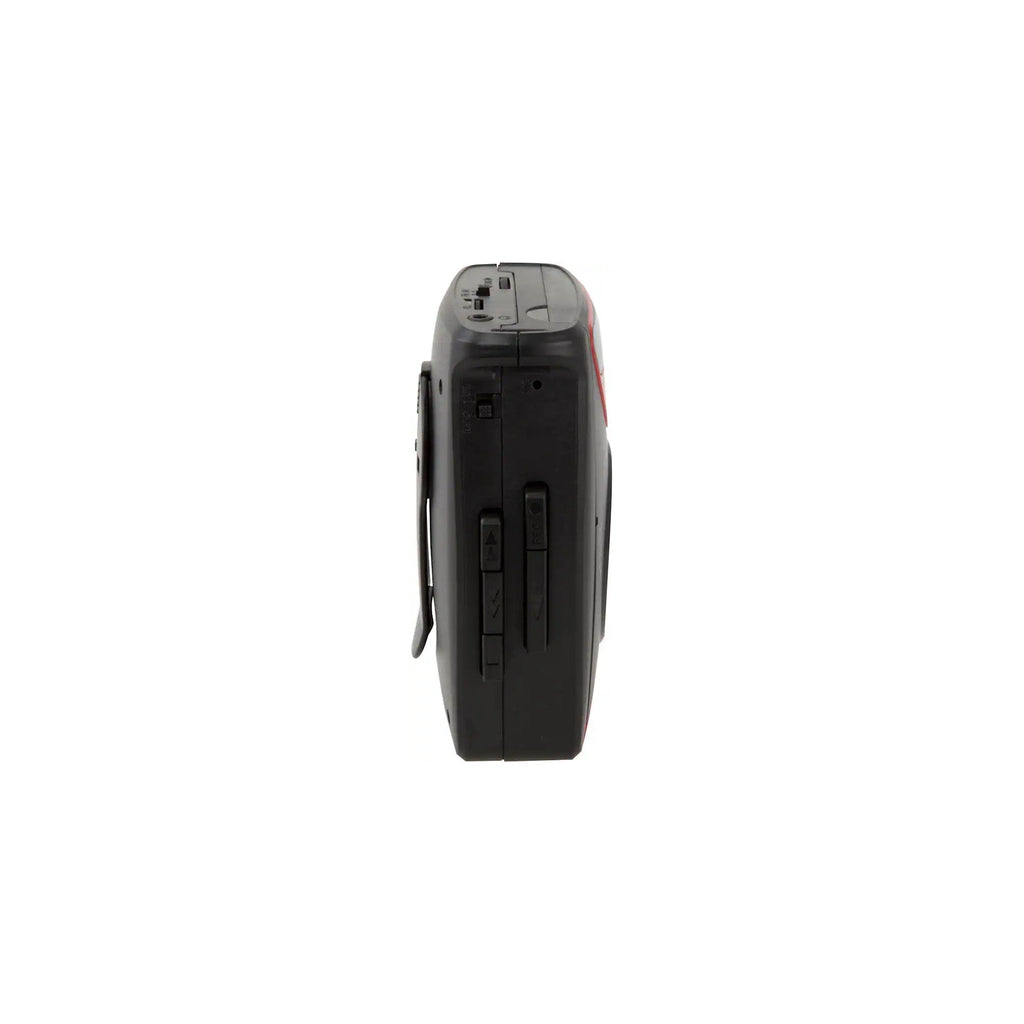 GPX CAS337B portable cassette player, black and red – image 2