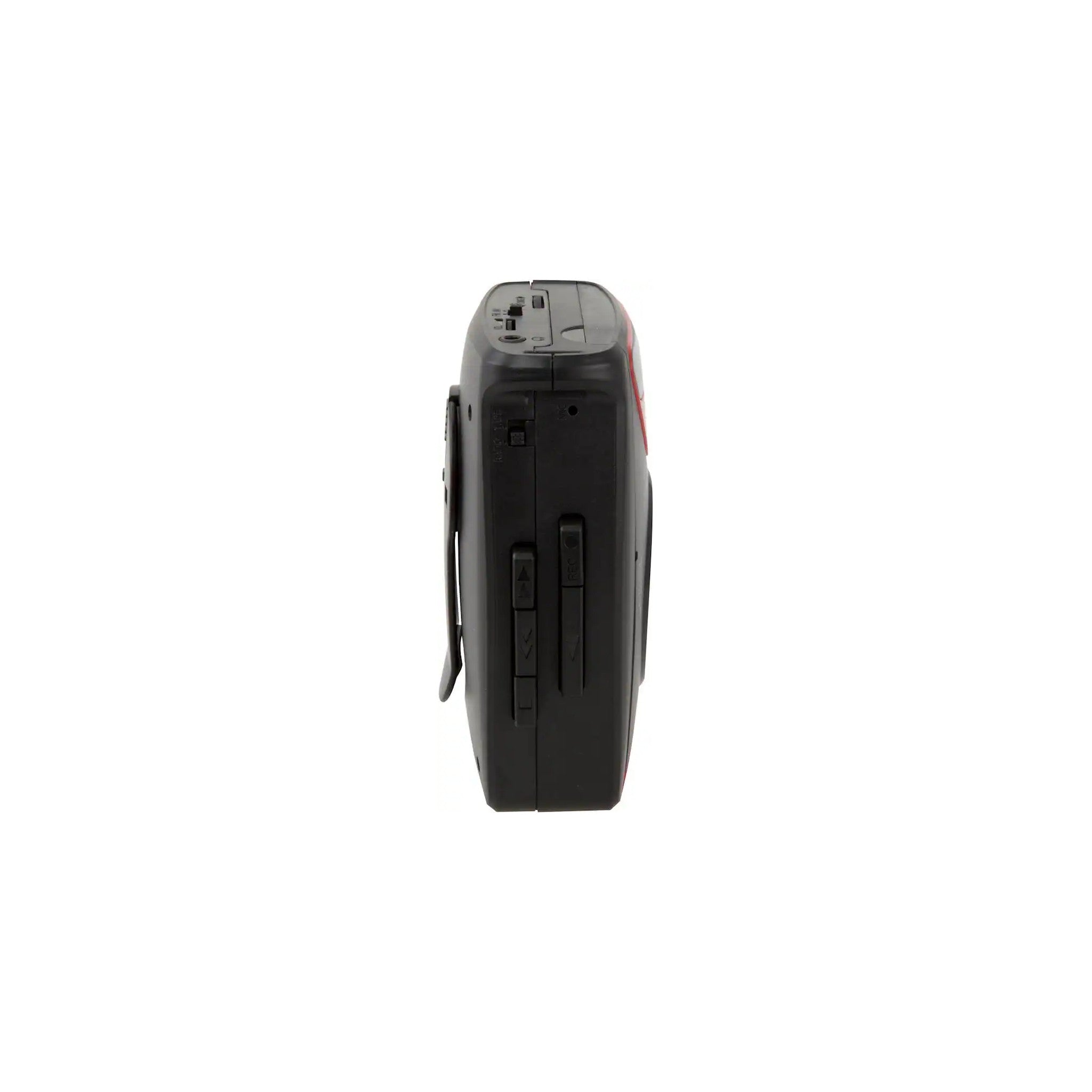 GPX CAS337B portable cassette player, black and red – image 2