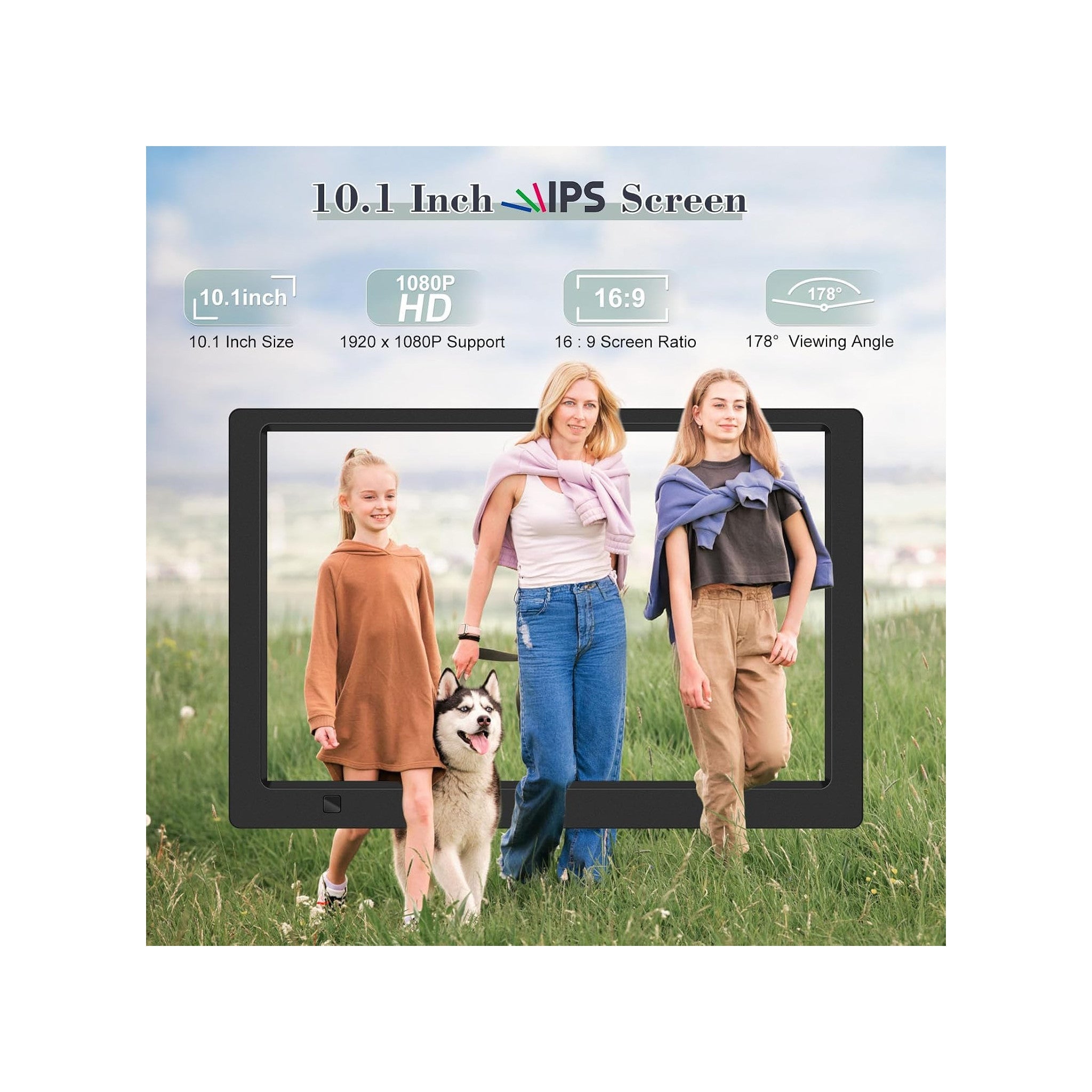 KECAG 10.1-inch digital picture frame — image 2