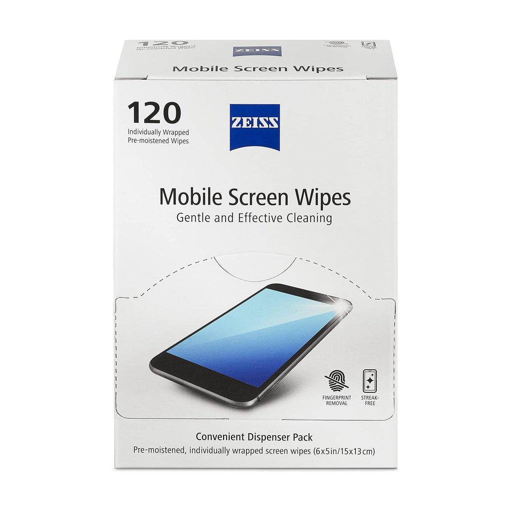 ZEISS pre-moistened screen cleaner wipes — image 1