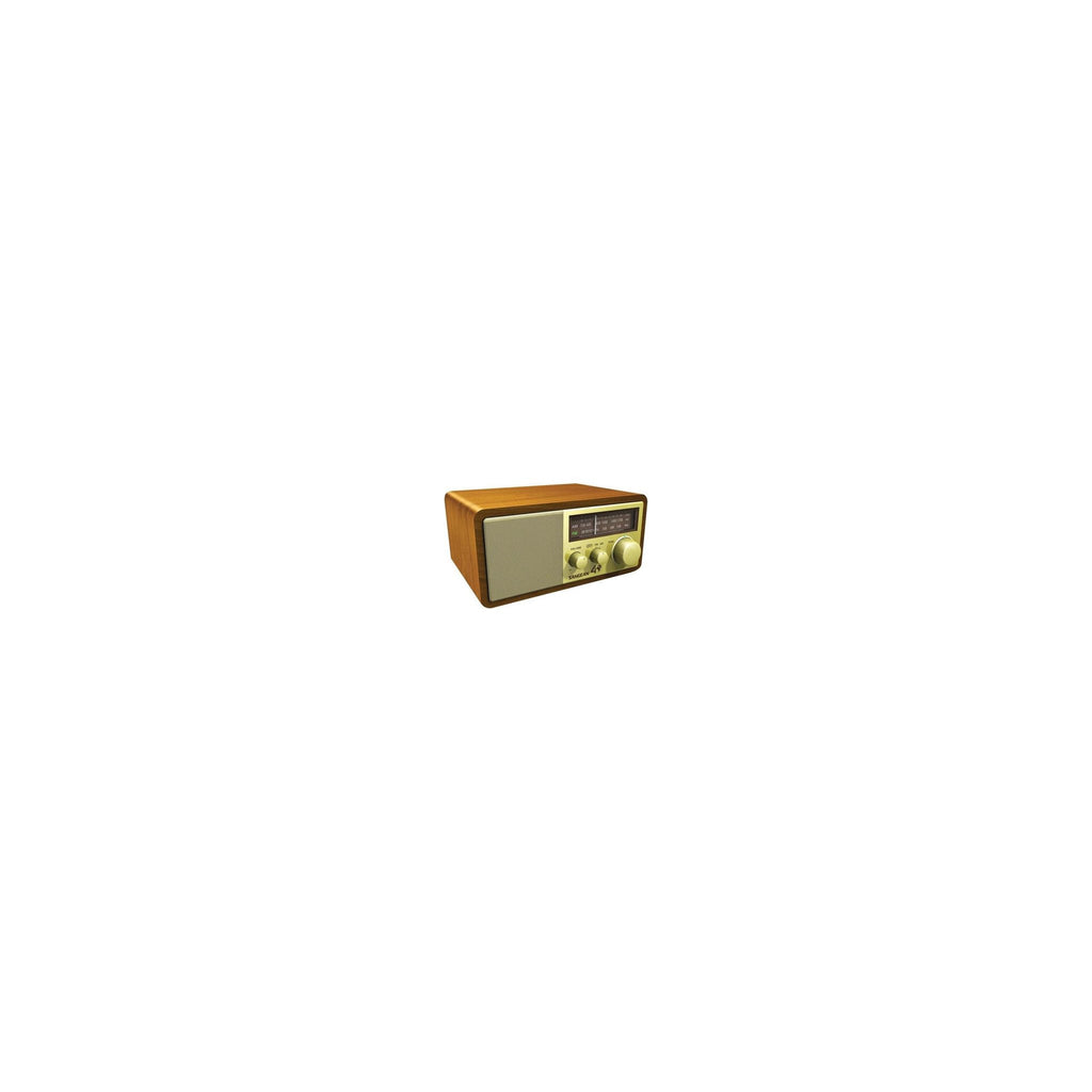 Sangean WR-16 Bluetooth wooden radio — image 2