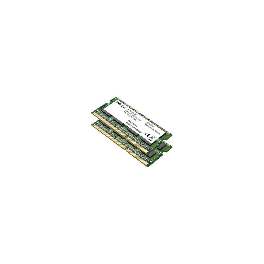 PNY Performance 8GB DDR3 1600MHz (PC3-12800) CL11 1.35V Notebook/Laptop (SODIMM) Memory - MN8GSD31600LV