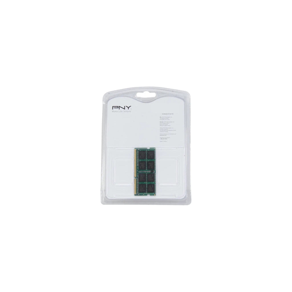 PNY Performance 8GB DDR3 1600MHz (PC3-12800) CL11 1.35V Notebook/Laptop (SODIMM) Memory - MN8GSD31600LV - alternate view 3