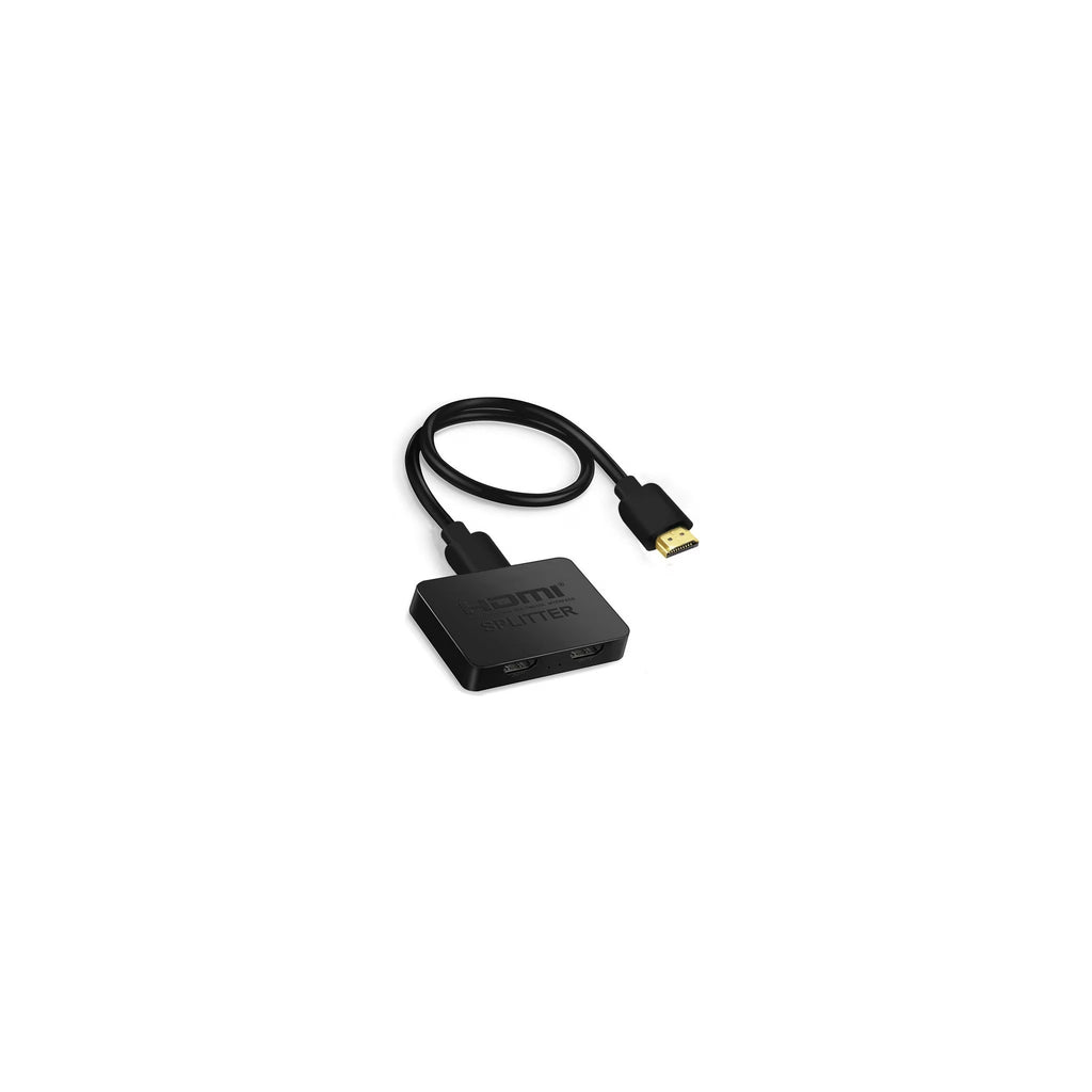 4K HDMI Splitter 1 in 2 Out Mirror Display Not Expand, Dual HDMI Splitter Hub to Dual Monitors Multi-Scree Displays Audio Synchronization... - alternate view 3