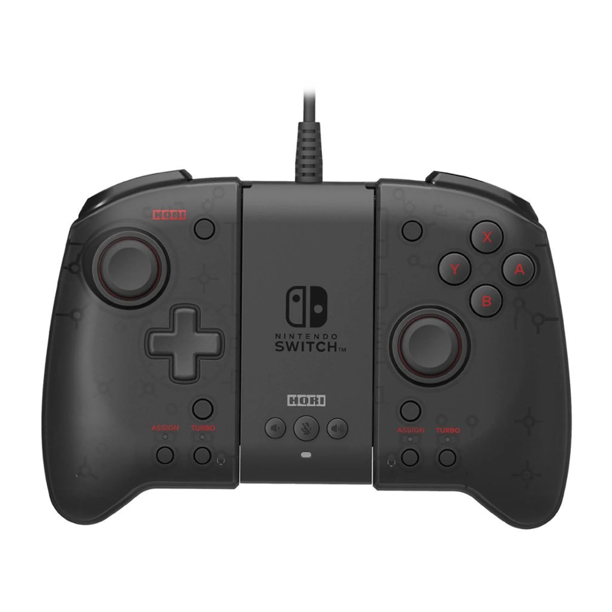 HORI Split Pad Pro Attachment Set - Ergonomic Controller for Handheld Mode & Wired Controller - Officially Licensed By Nintendo - Nintendo Switch; - image 3