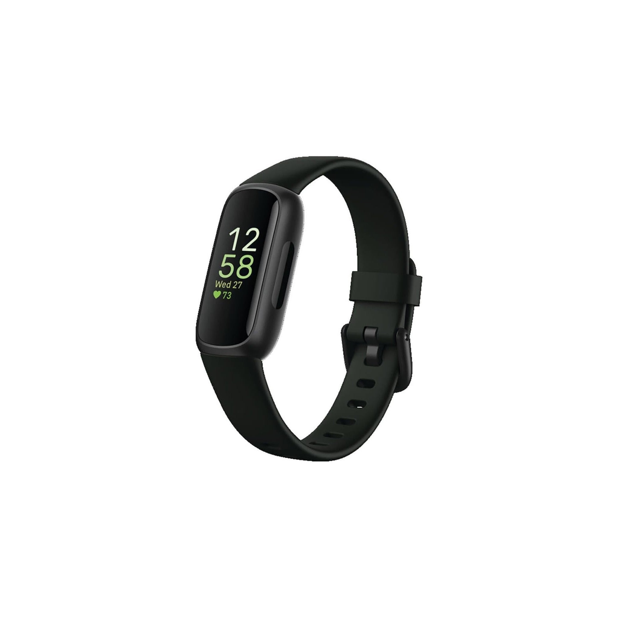 Fitbit Inspire 3 Health &-Fitness-Tracker with Stress Management, Workout Intensity, Sleep Tracking, 24/7 Heart Rate and more, Morning Glow/Black, One Size (S & L Bands Included) - image 1