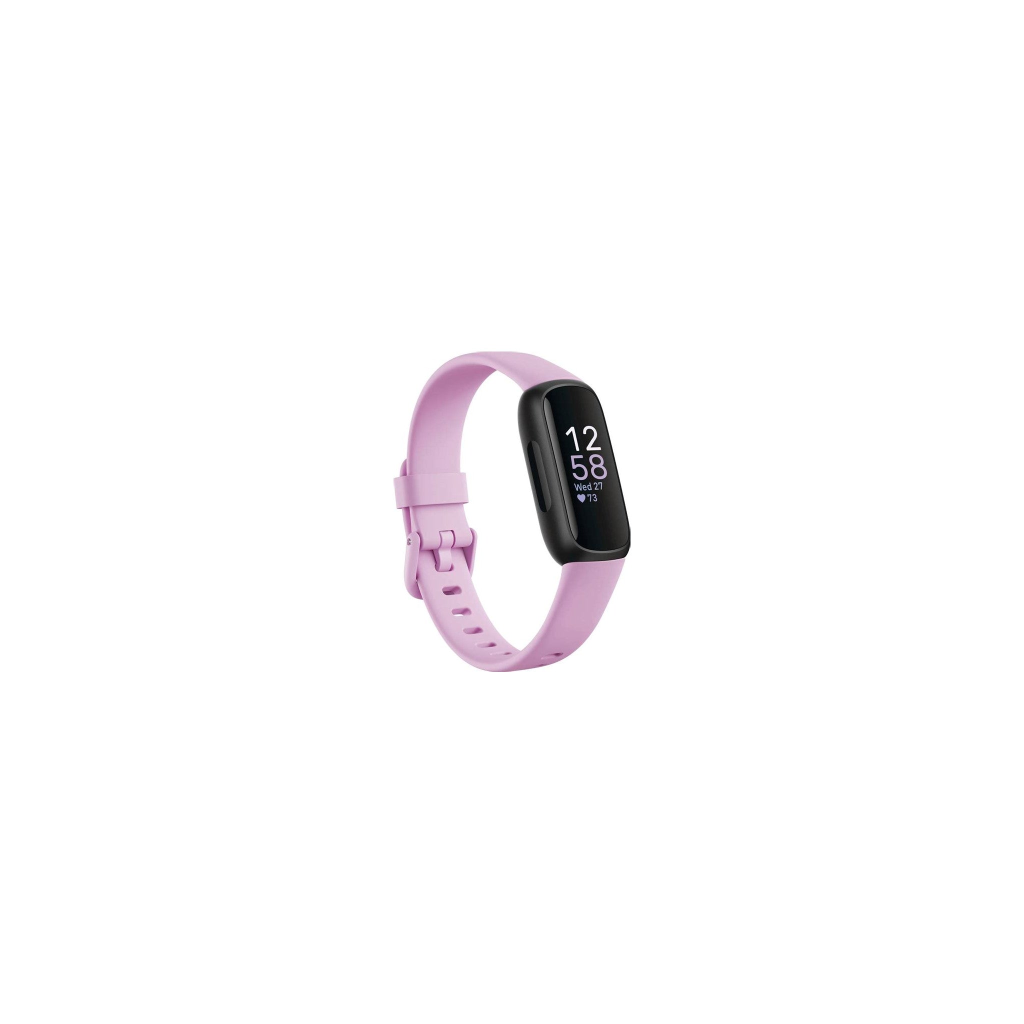 Fitbit Inspire 3 Health &-Fitness-Tracker with Stress Management, Workout Intensity, Sleep Tracking, 24/7 Heart Rate and more, Morning Glow/Black, One Size (S & L Bands Included) - image 2