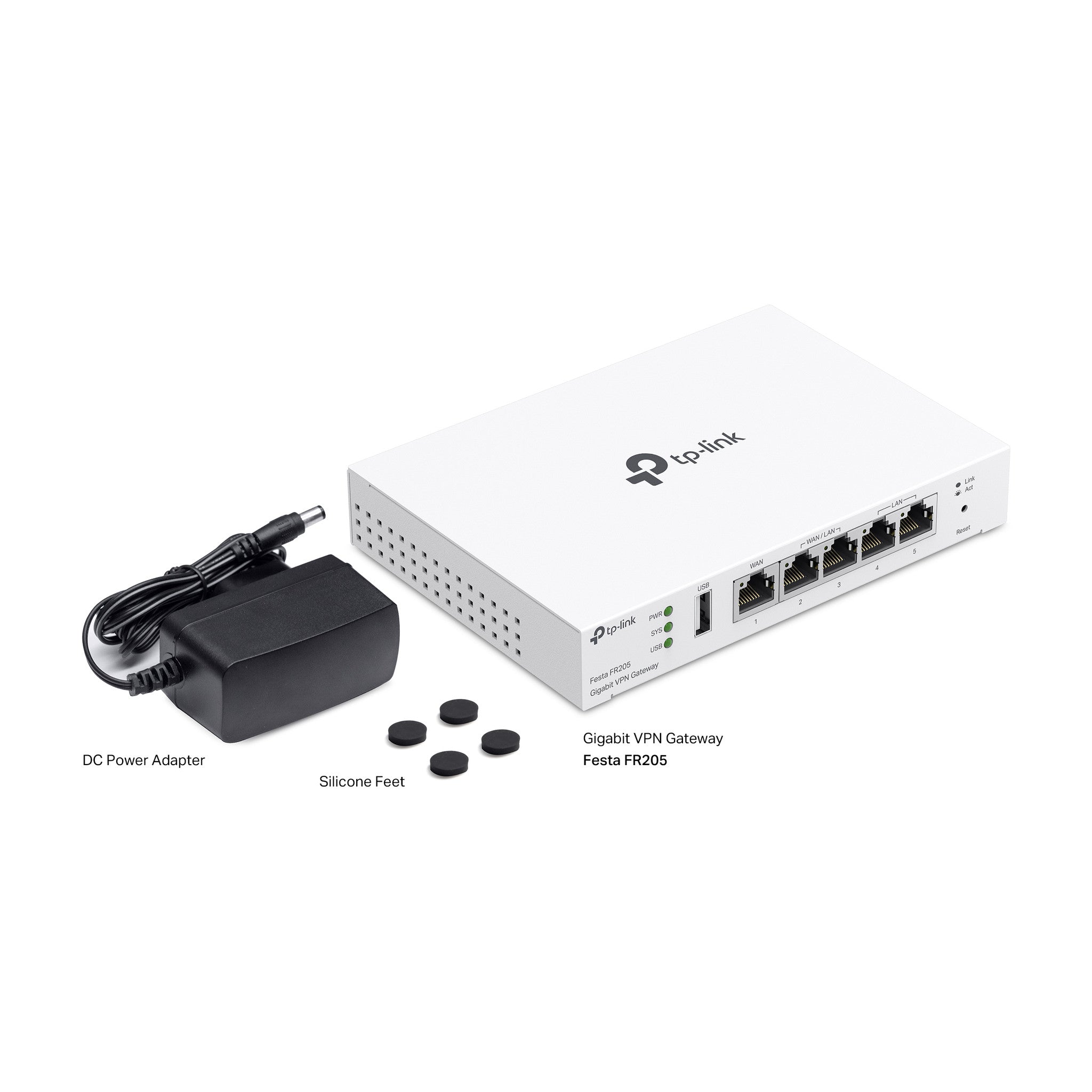 TP-Link Festa FR205, Multi-WAN Wired Router, Up to 3 Gigabit WAN Ports & One USB WAN, Self-Organizing Network, Free Cloud, Load Balance, OpenVPN/IPSec/PPTP/L2TP VPN, Does not Work with Omada - image 2