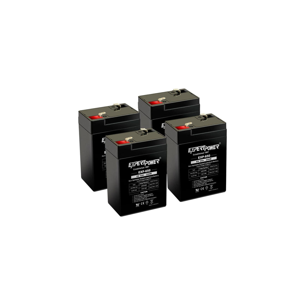 ExpertPower 6V 5Ah SLA Rechargeable Battery - image 2
