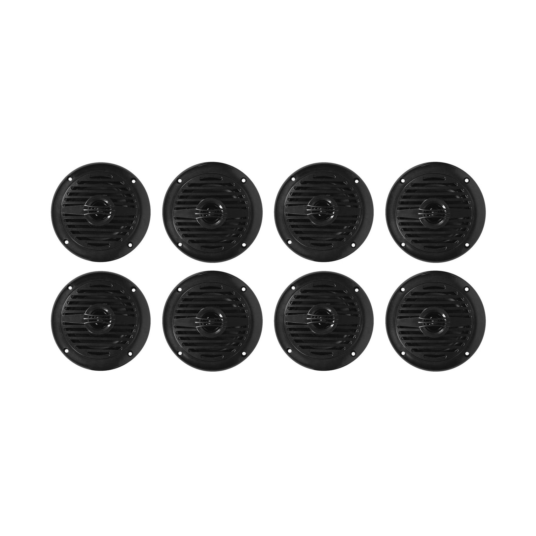 Rockville MS40B 200 Watt Marine Boat Speakers (Pair), 4 Inch, 4 Ohm, Waterproof, Compact Design, High-Fidelity Sound, UV-Resistant for Boats and Outdoor Use - image 1